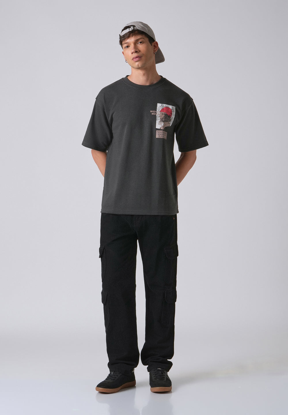 Thundercloud Grey Oversized T-shirt