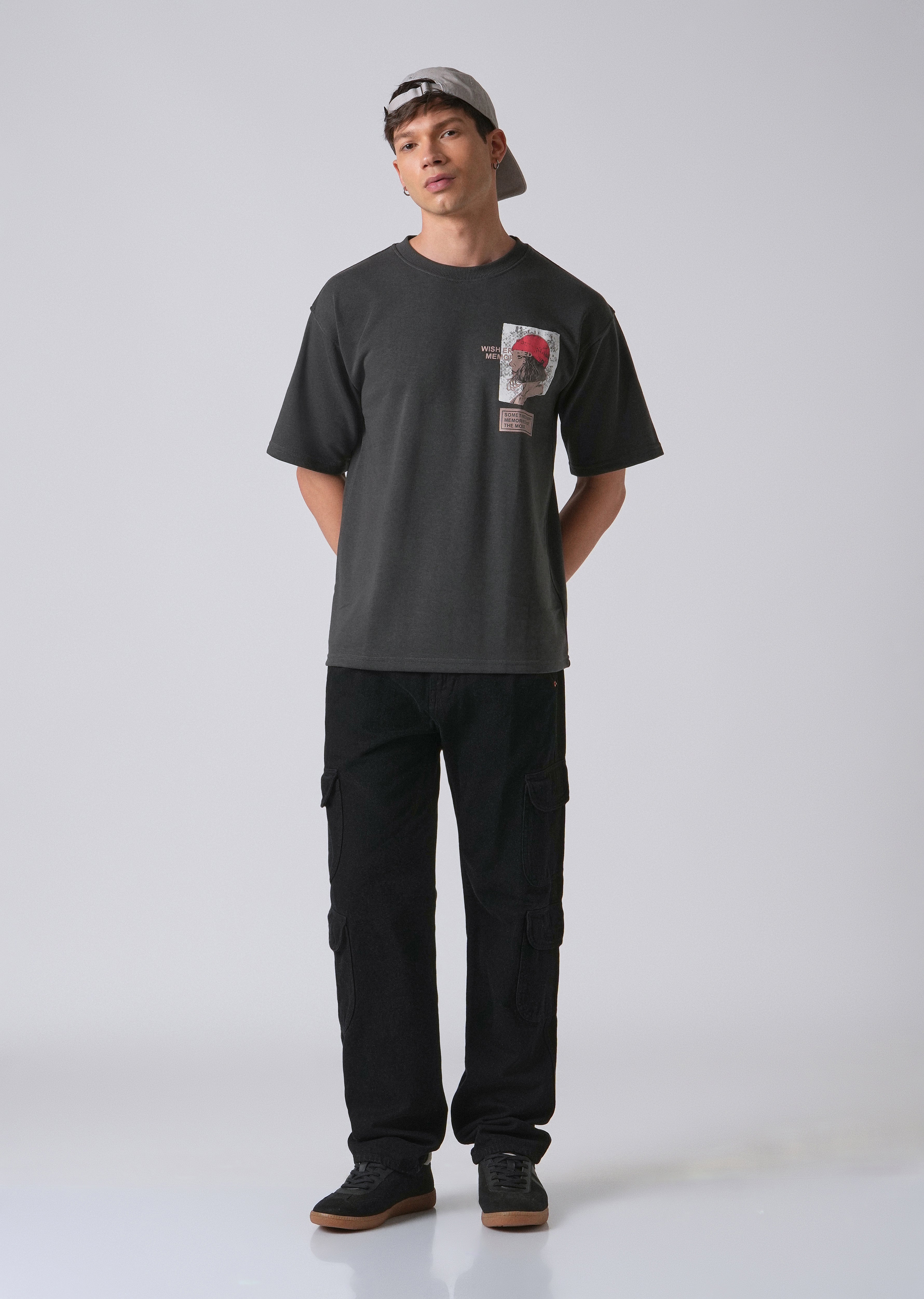 Thundercloud Grey Oversized T-shirt