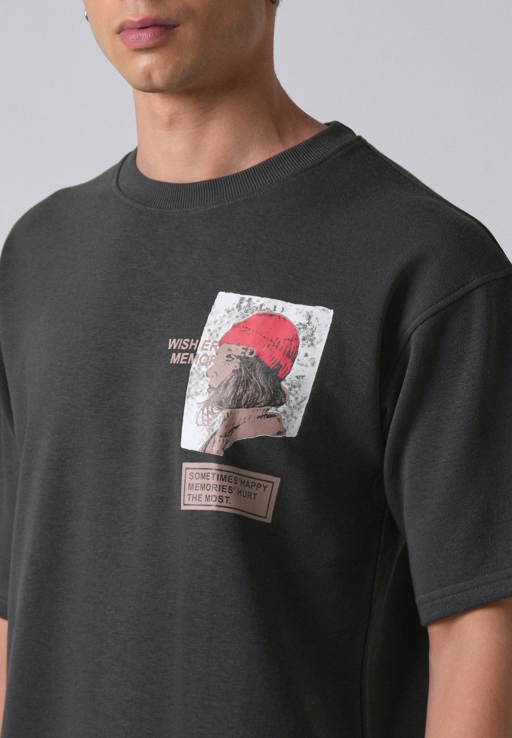 Thundercloud Grey Oversized T-shirt