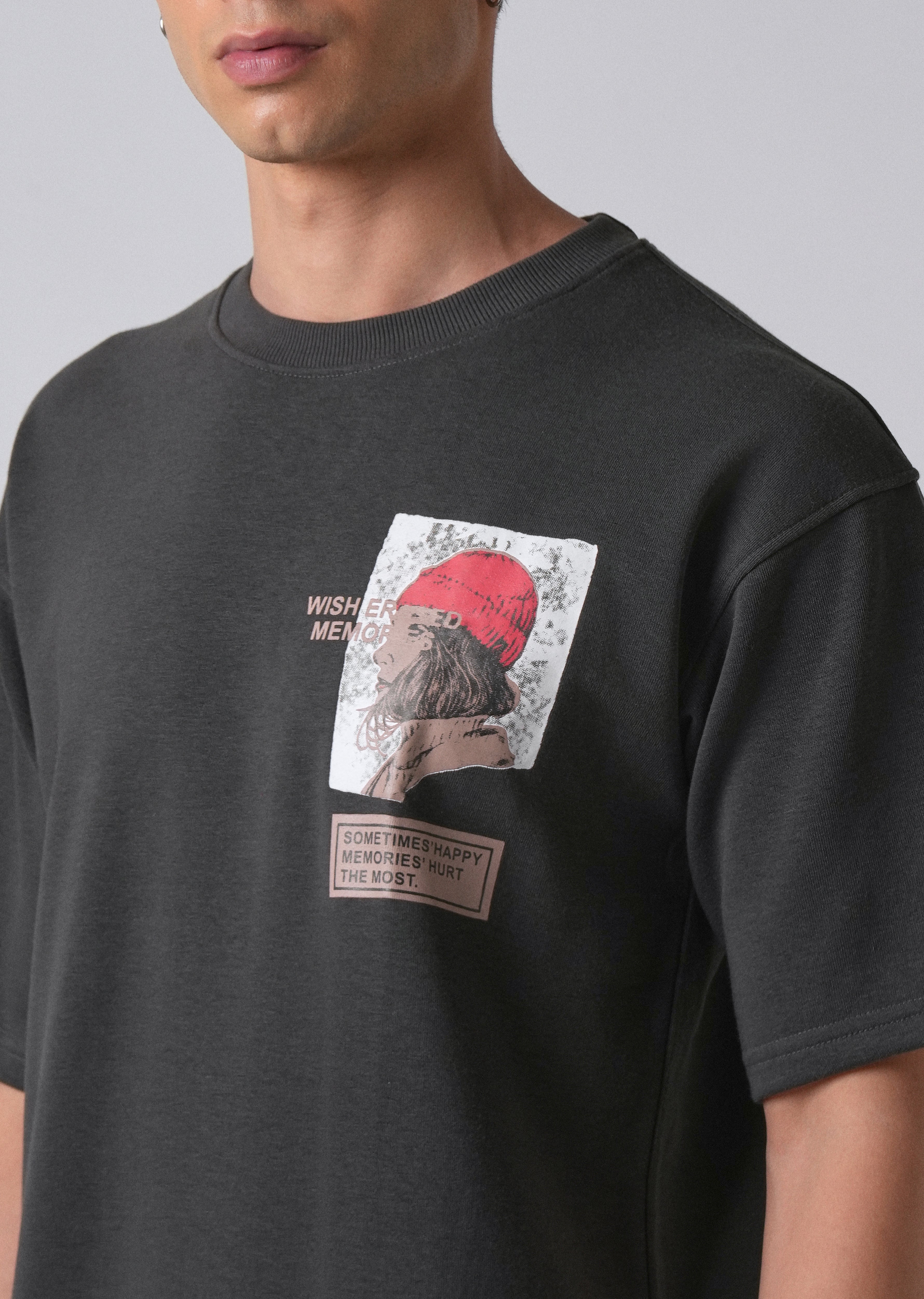 Thundercloud Grey Oversized T-shirt