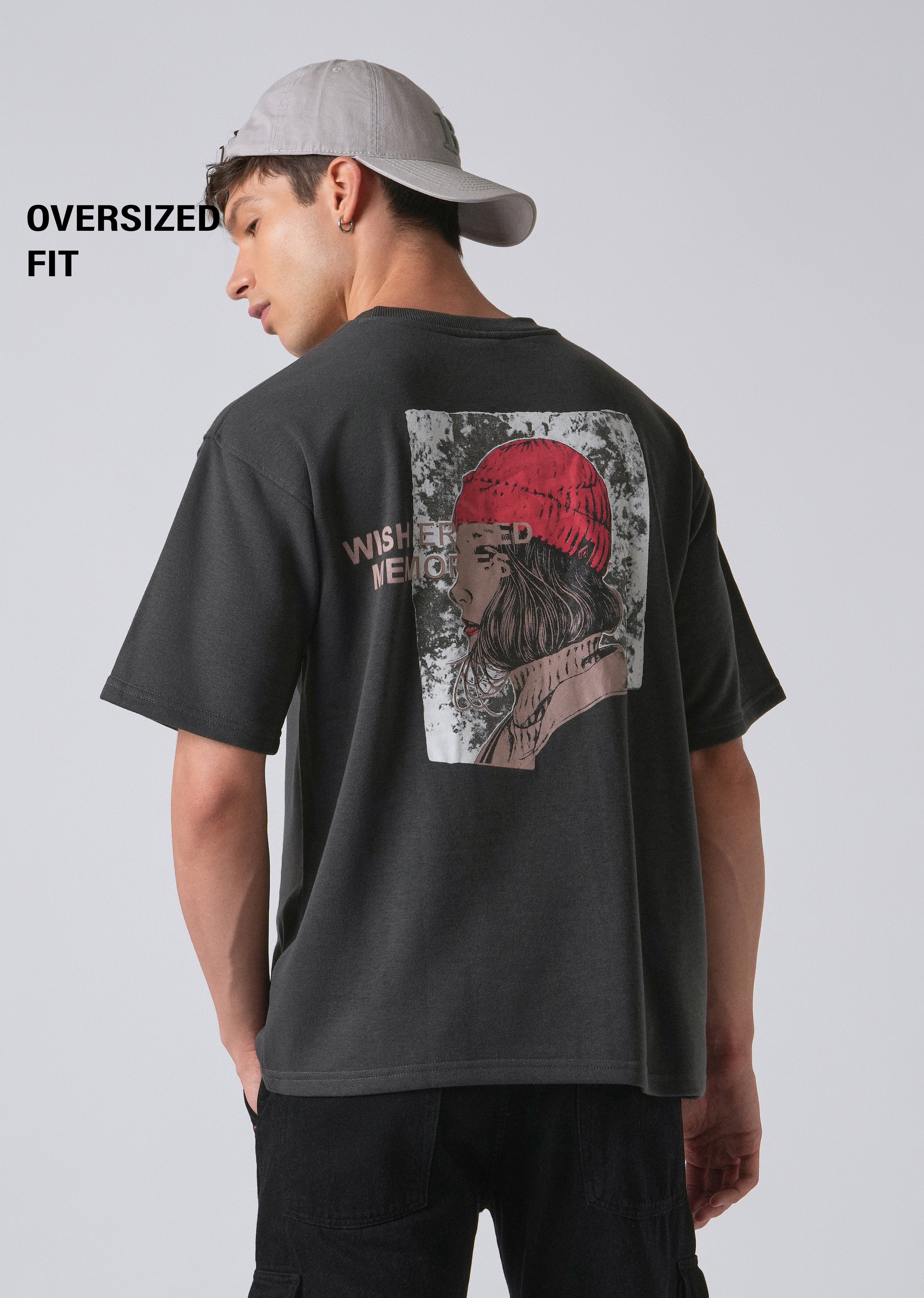 Thundercloud Grey Oversized T-shirt