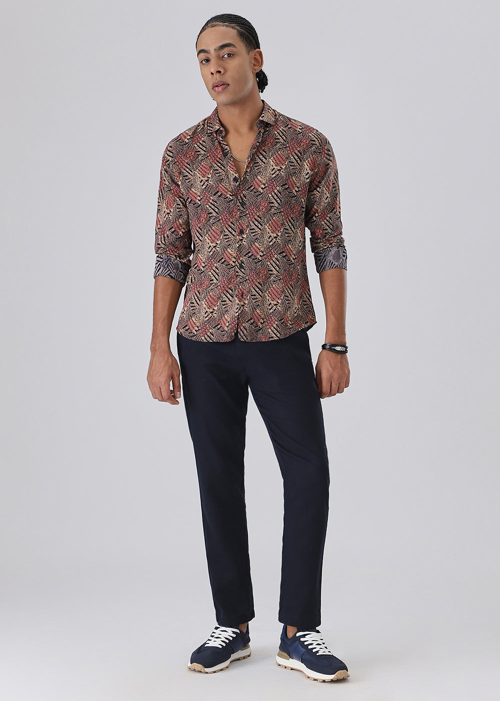 Tranquil Tendrils Feather Shirt