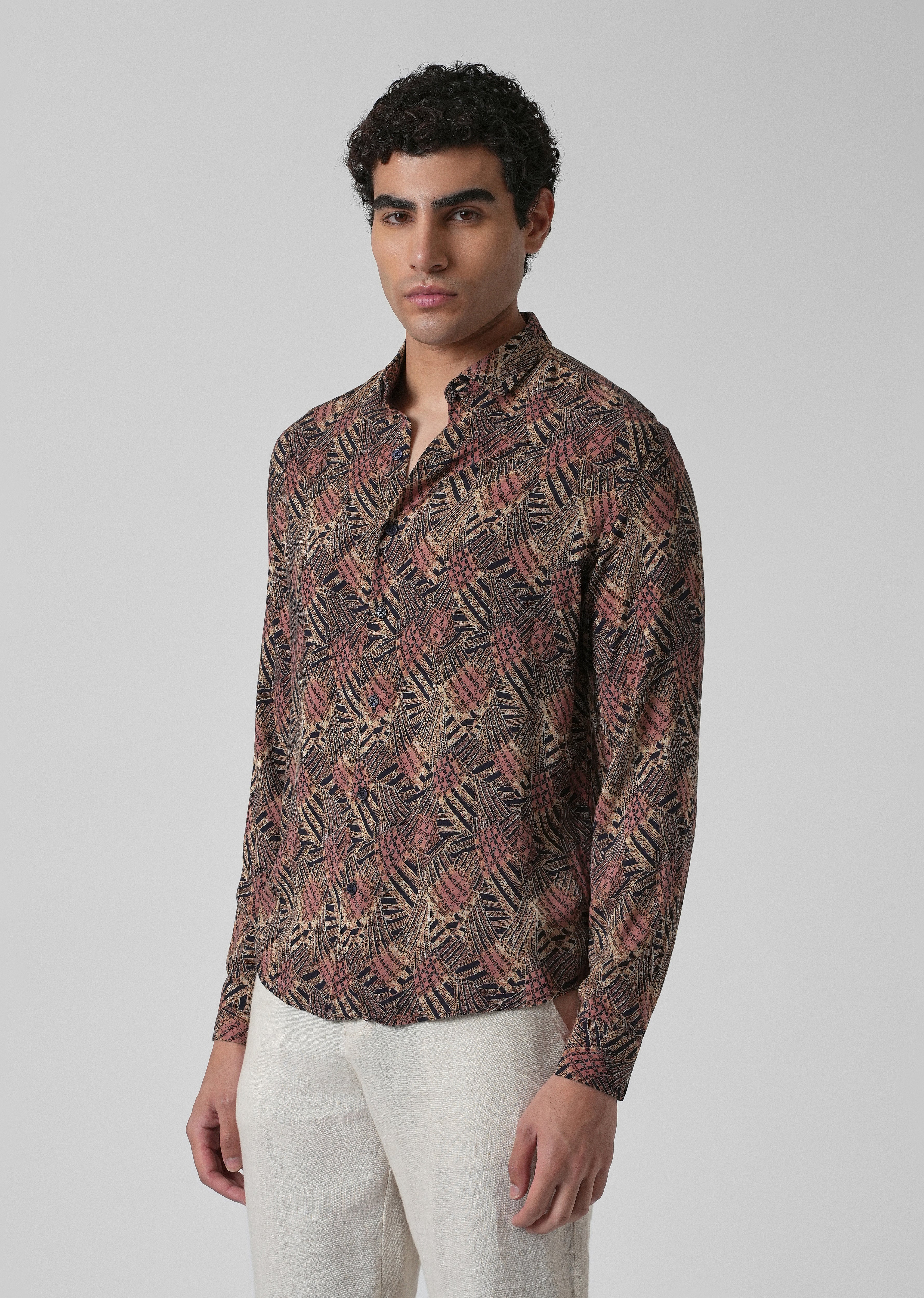 Tranquil Tendrils Feather Shirt