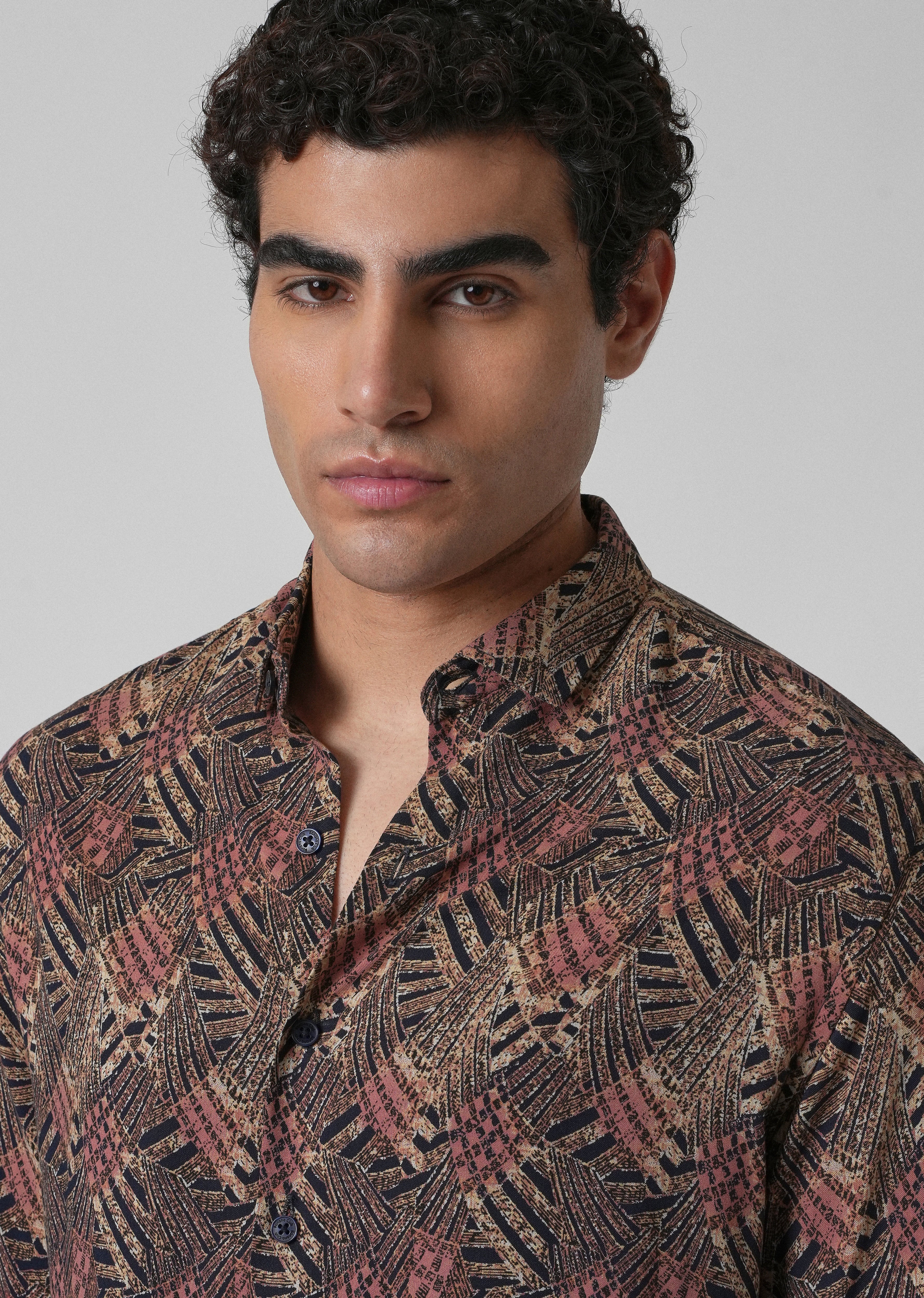 Tranquil Tendrils Feather Shirt