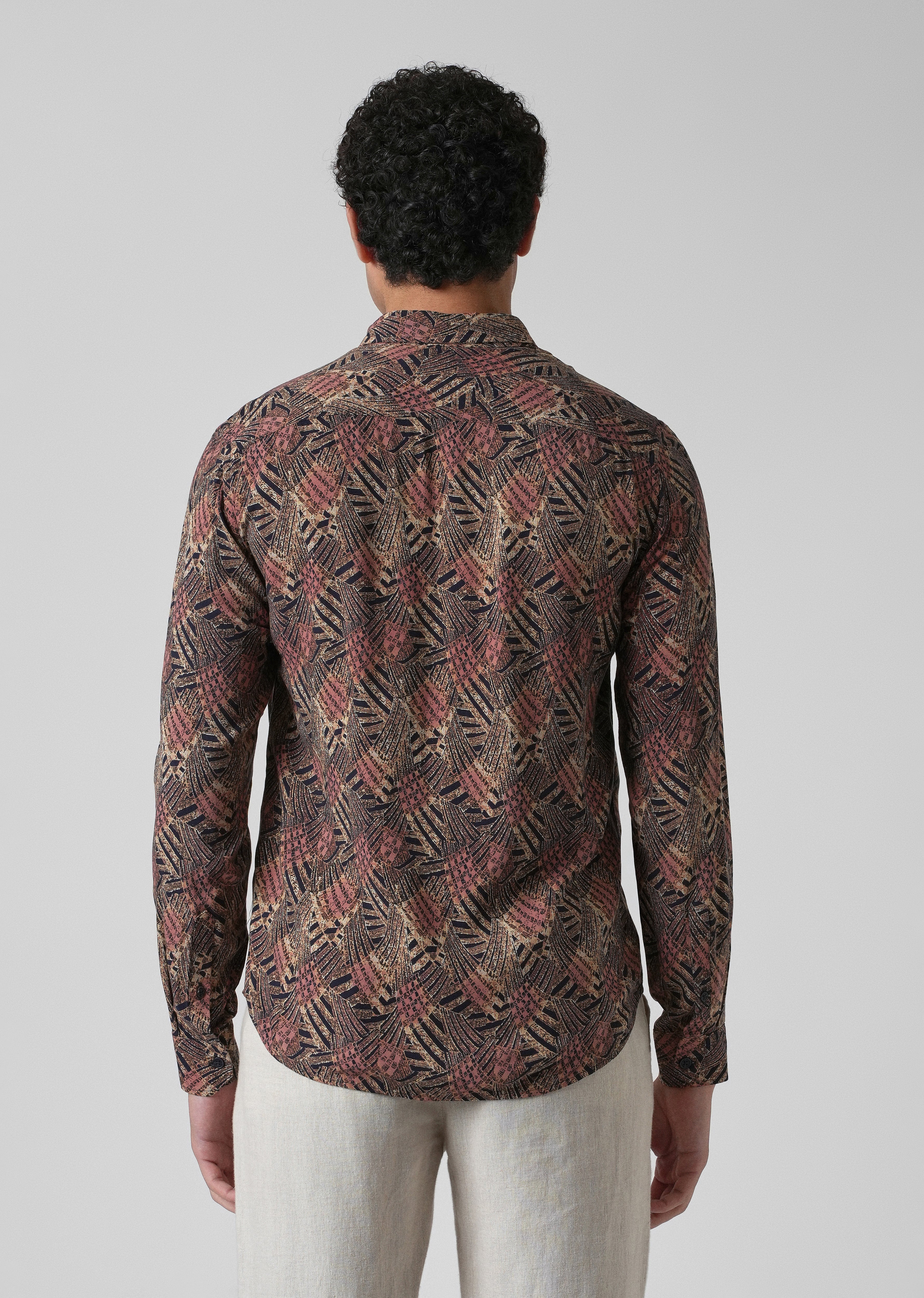 Tranquil Tendrils Feather Shirt