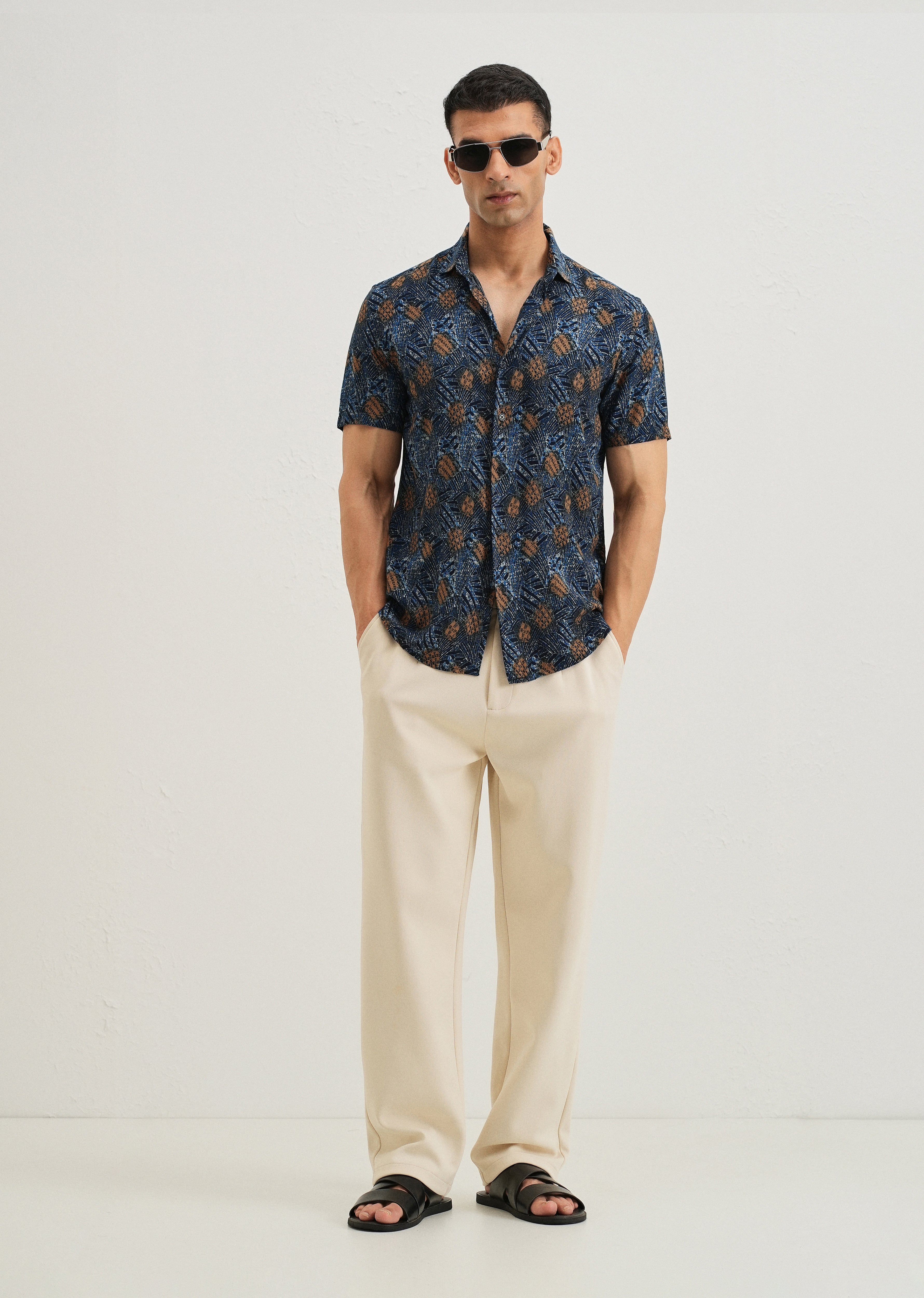 Tropical Feather shirt