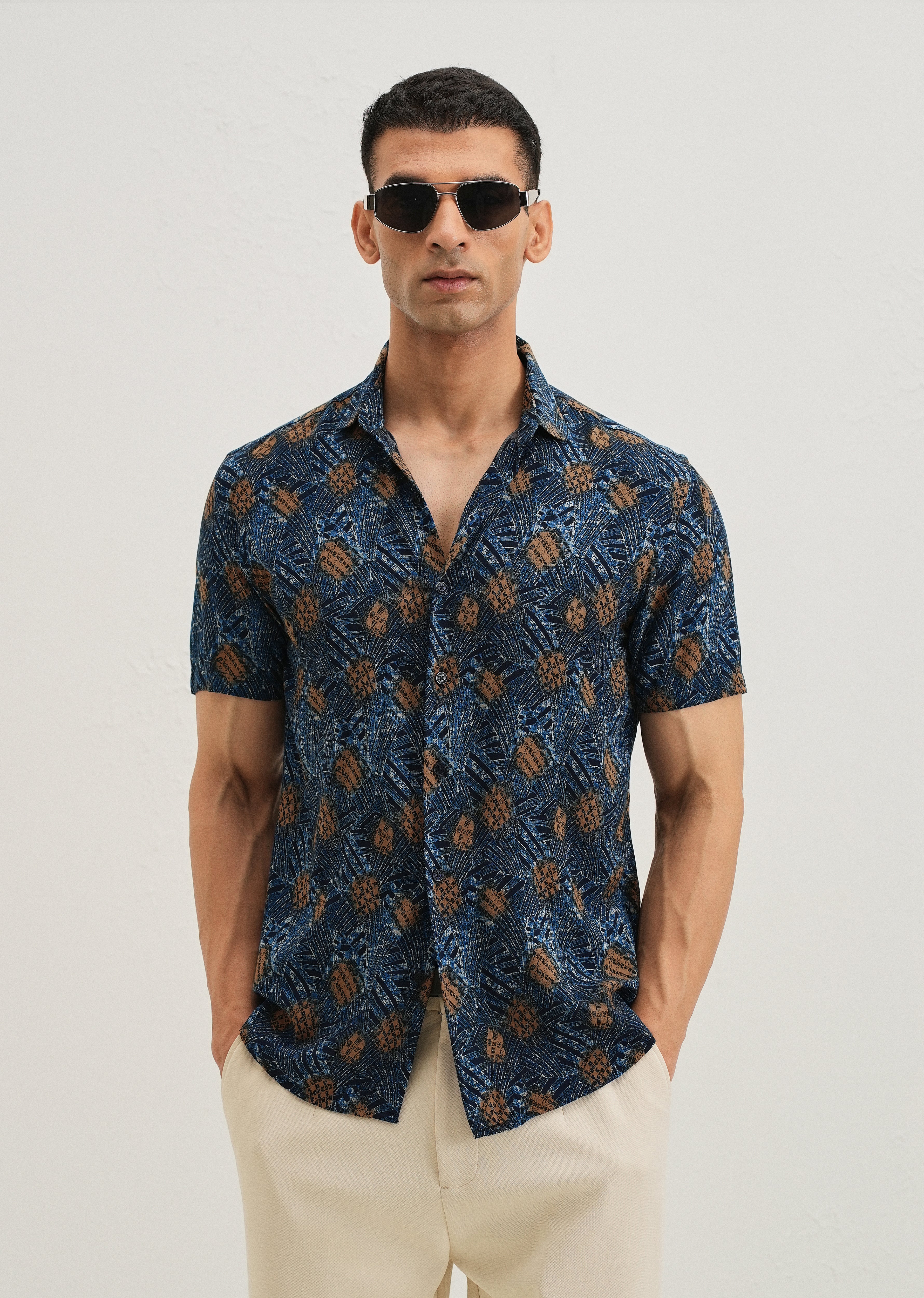 Tropical Feather shirt
