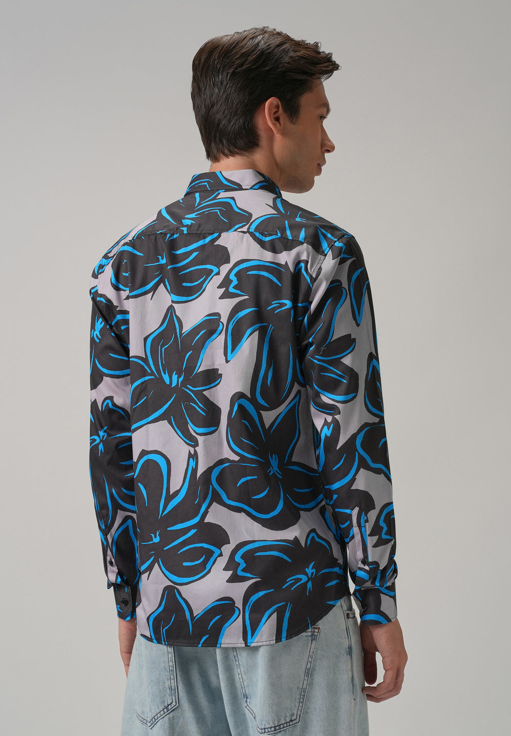 Tropical Floral Printed Shirt