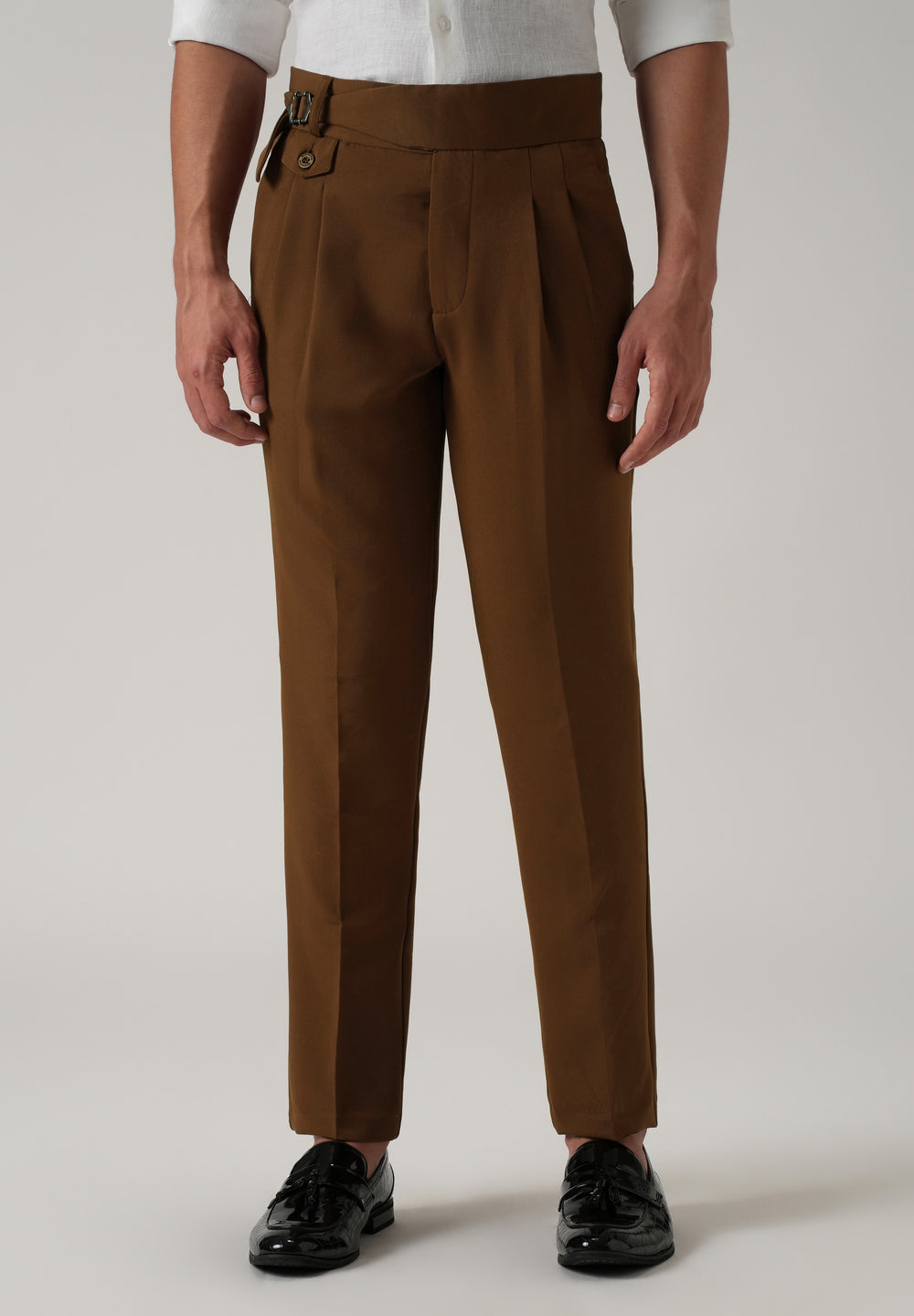 Umber Brown Gurkha Pant