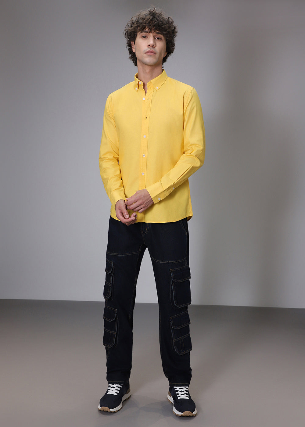 Vibrant Yellow Oxford Shirt