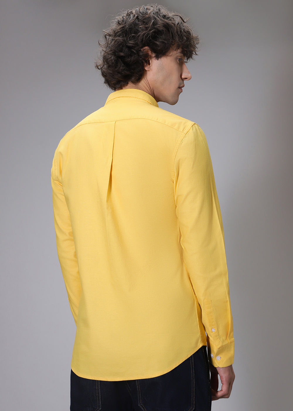Vibrant Yellow Oxford Shirt