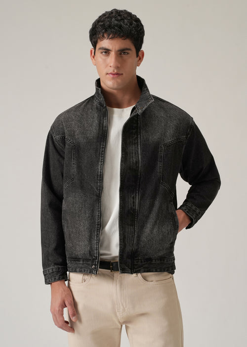 Vintage Wash Denim Jacket