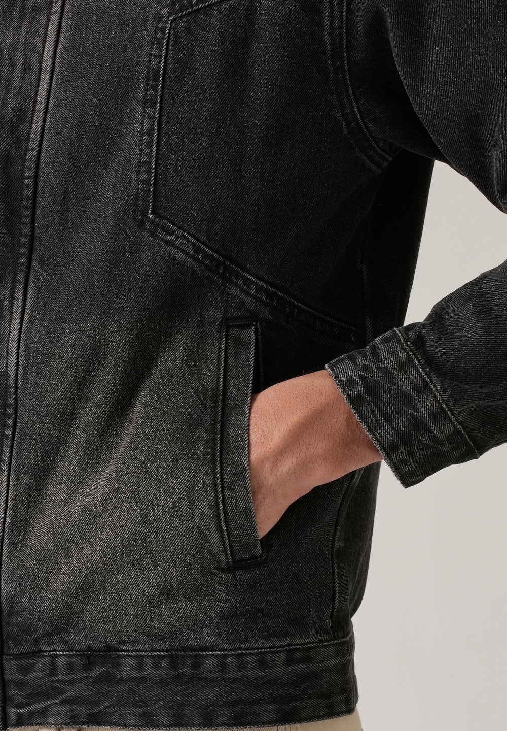 Vintage Wash Denim Jacket