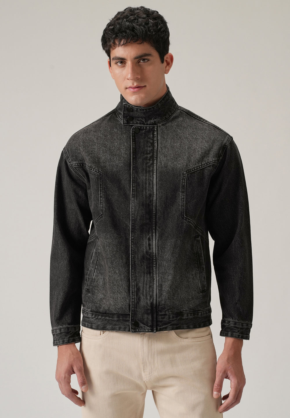 Vintage Wash Denim Jacket