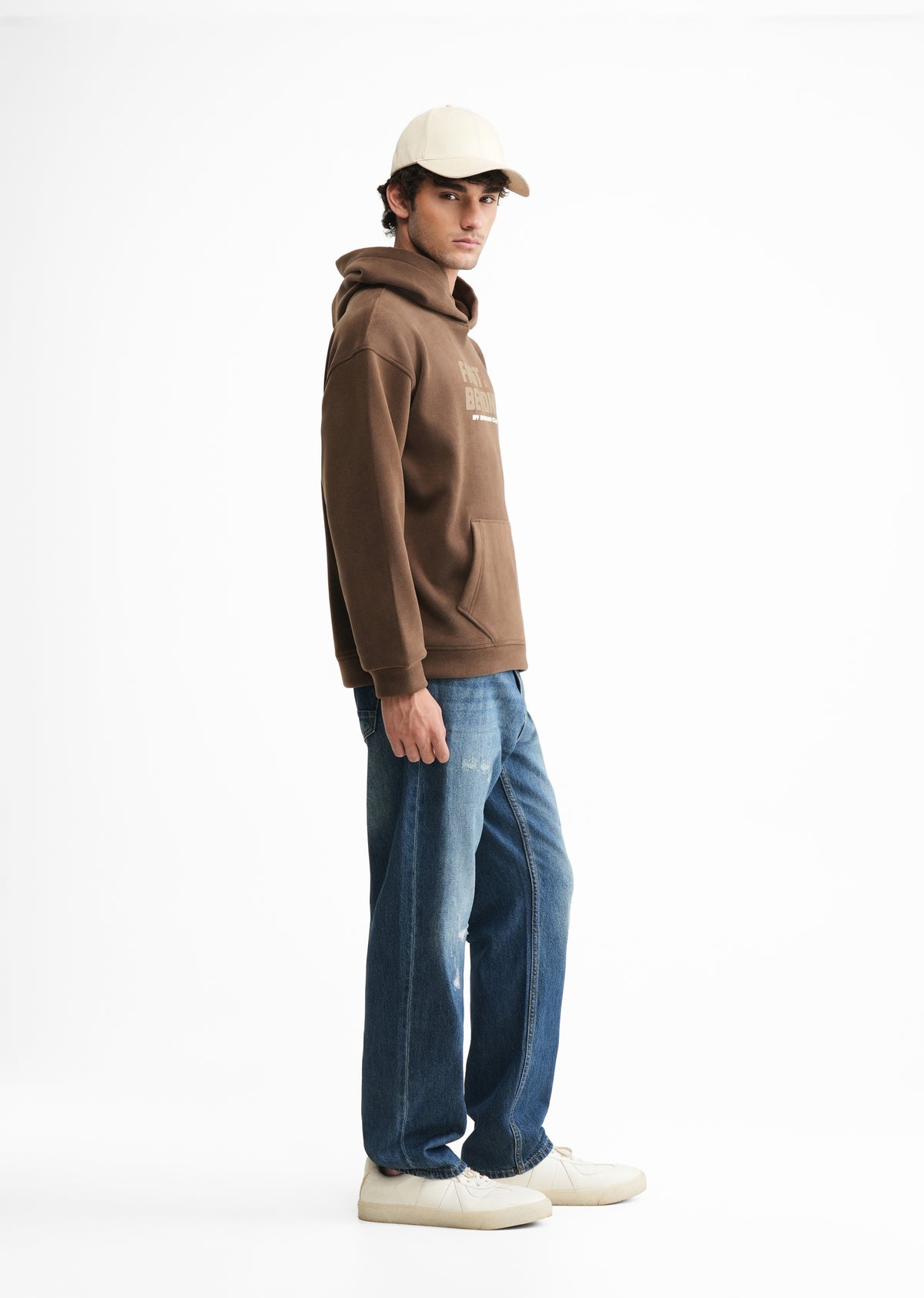 Vintage Mid Blue Slim Straight Jeans