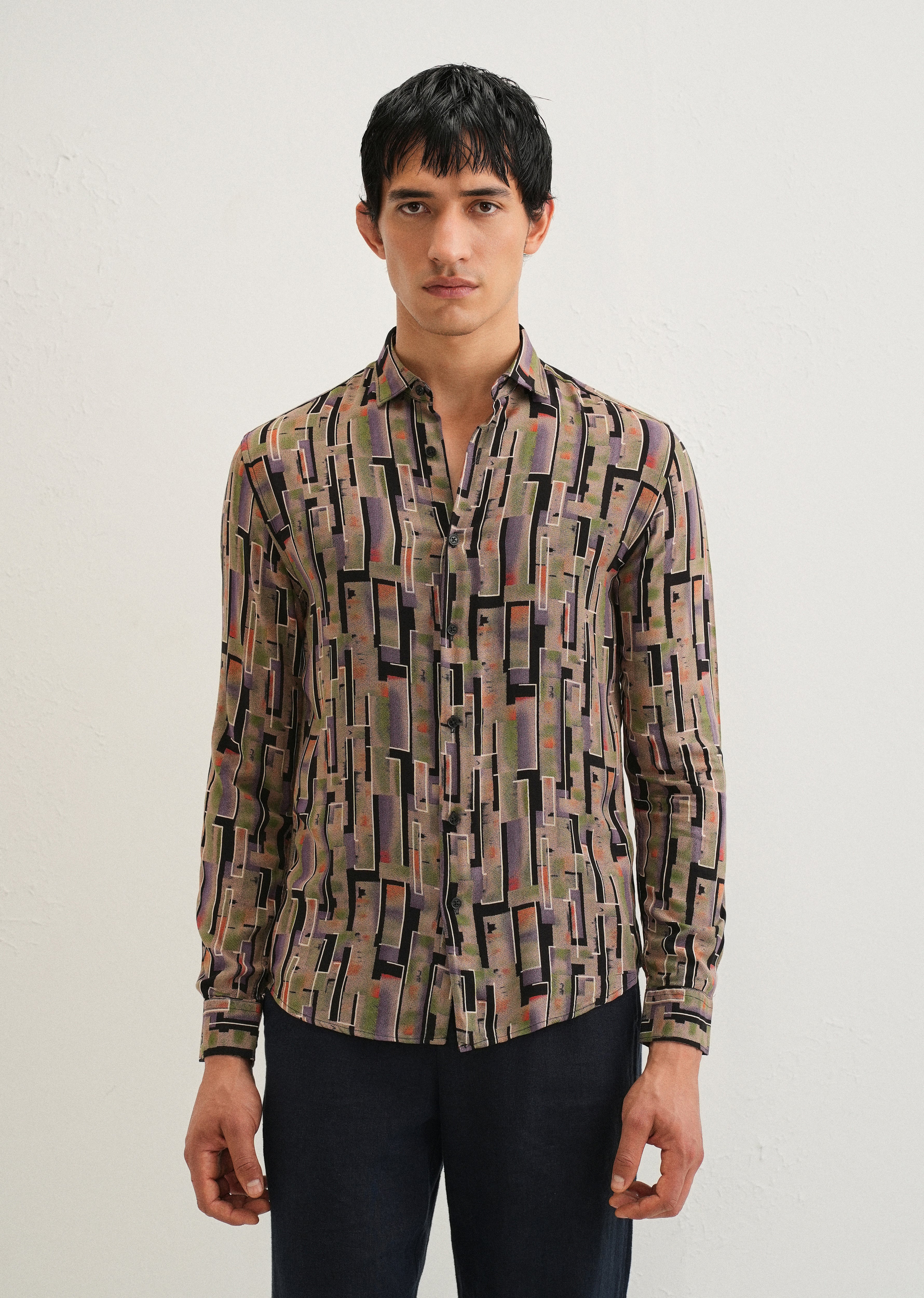 Violet Feather Shirt