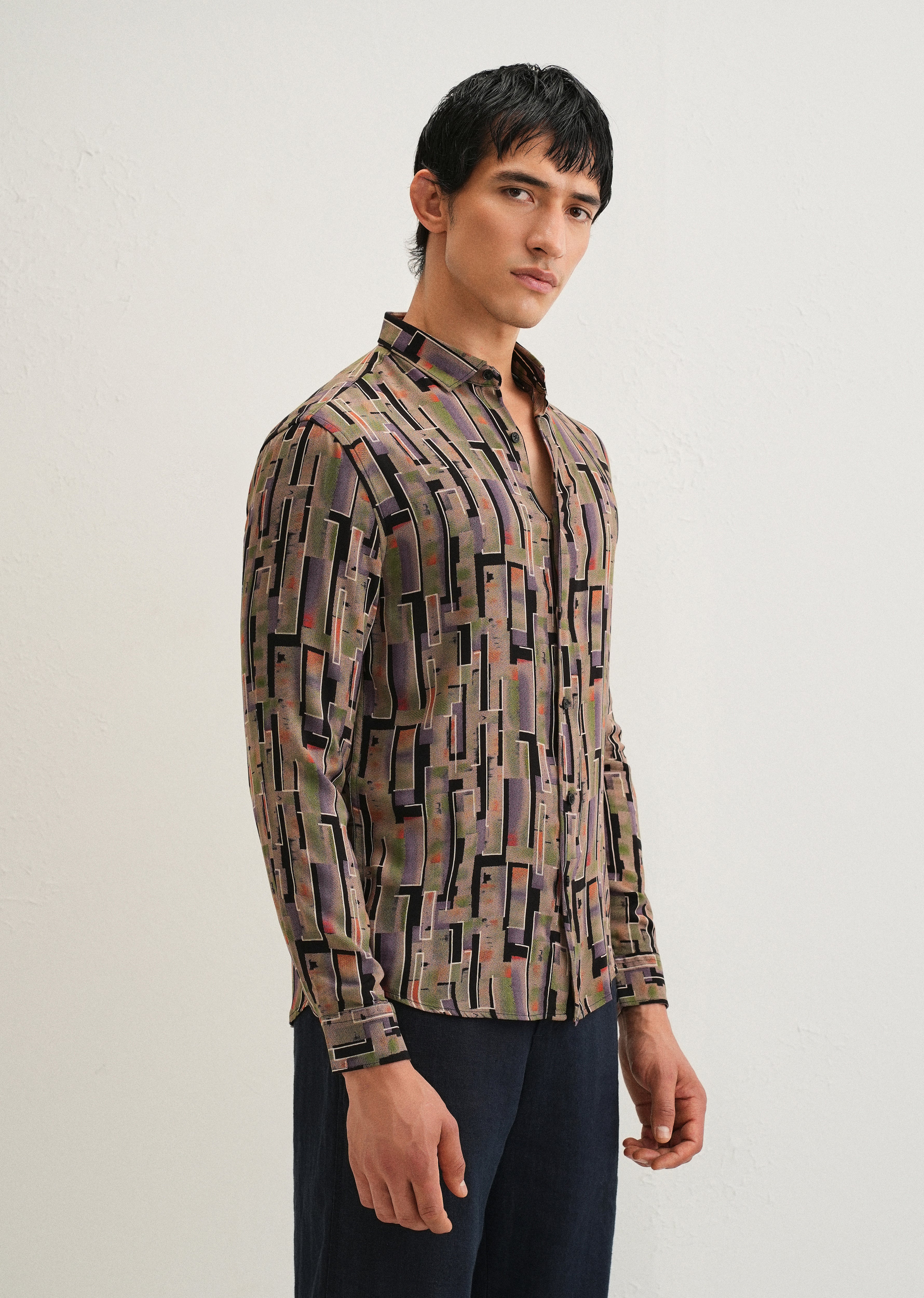 Violet Feather Shirt
