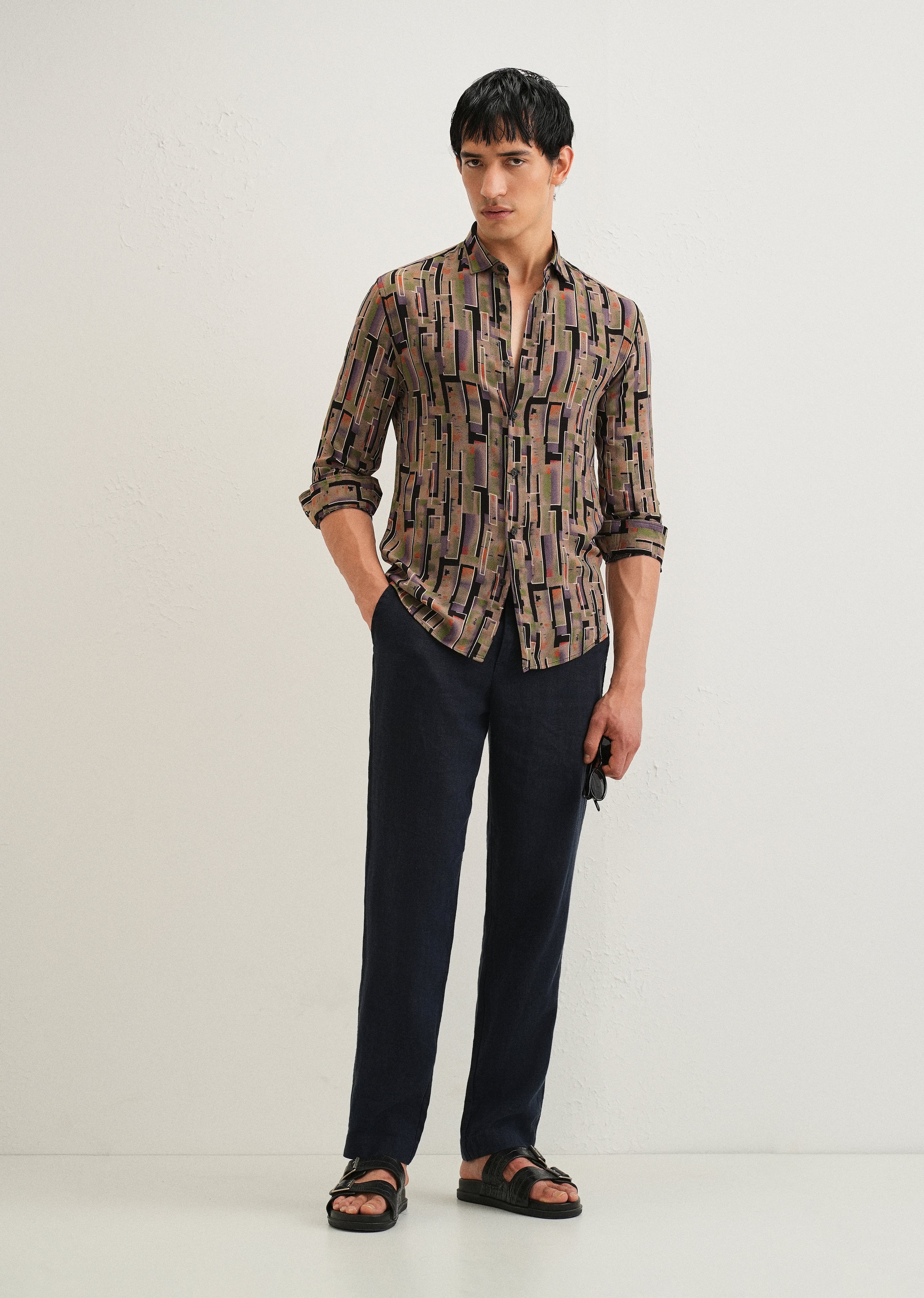 Violet Feather Shirt