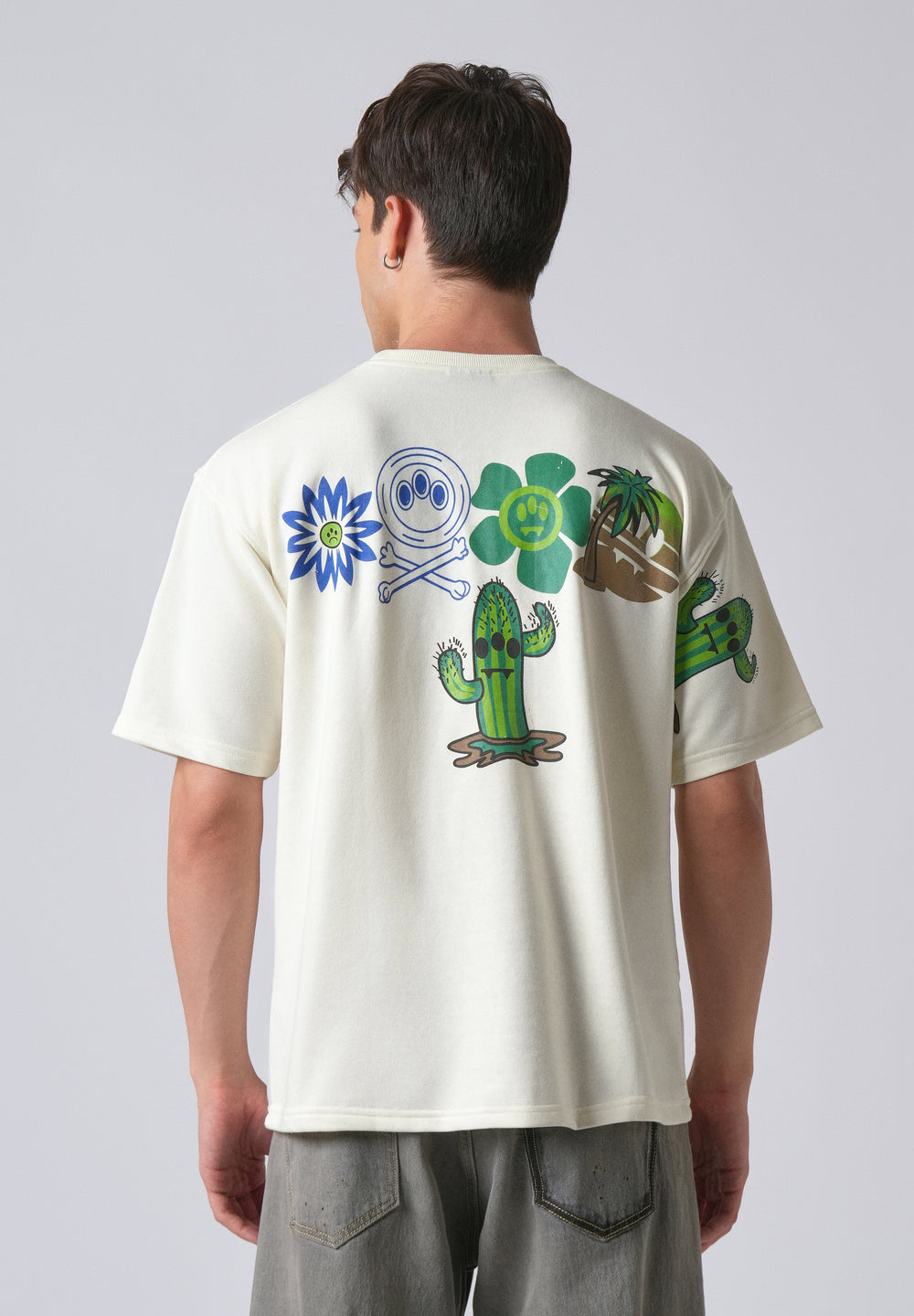 Warm White Oversized T-shirt