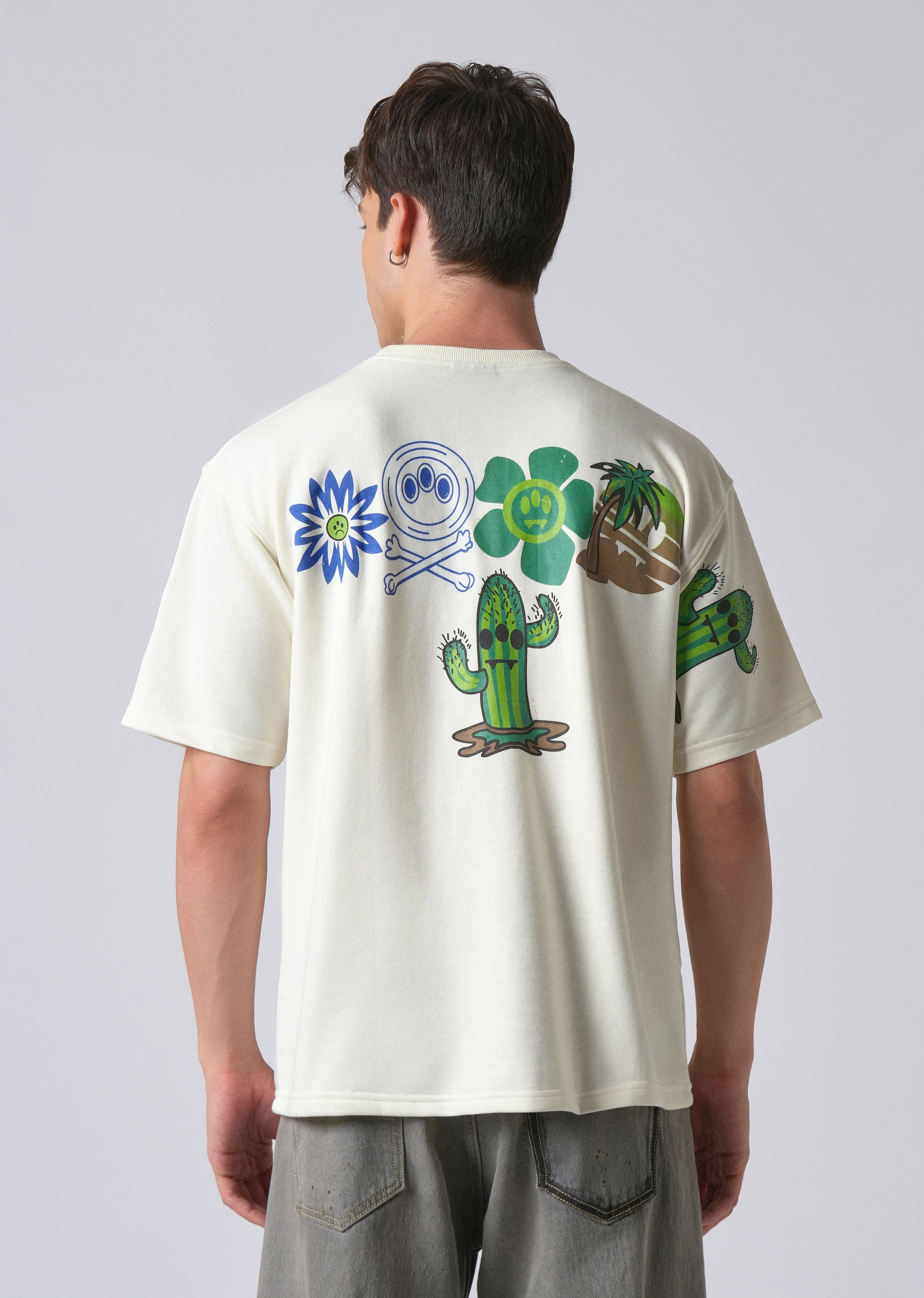 Warm White Oversized T-shirt