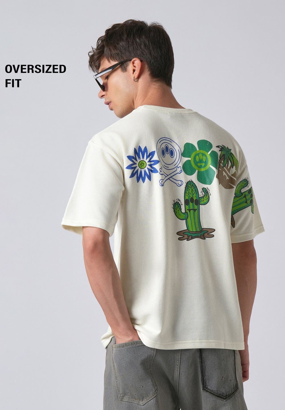 Warm White Oversized T-shirt