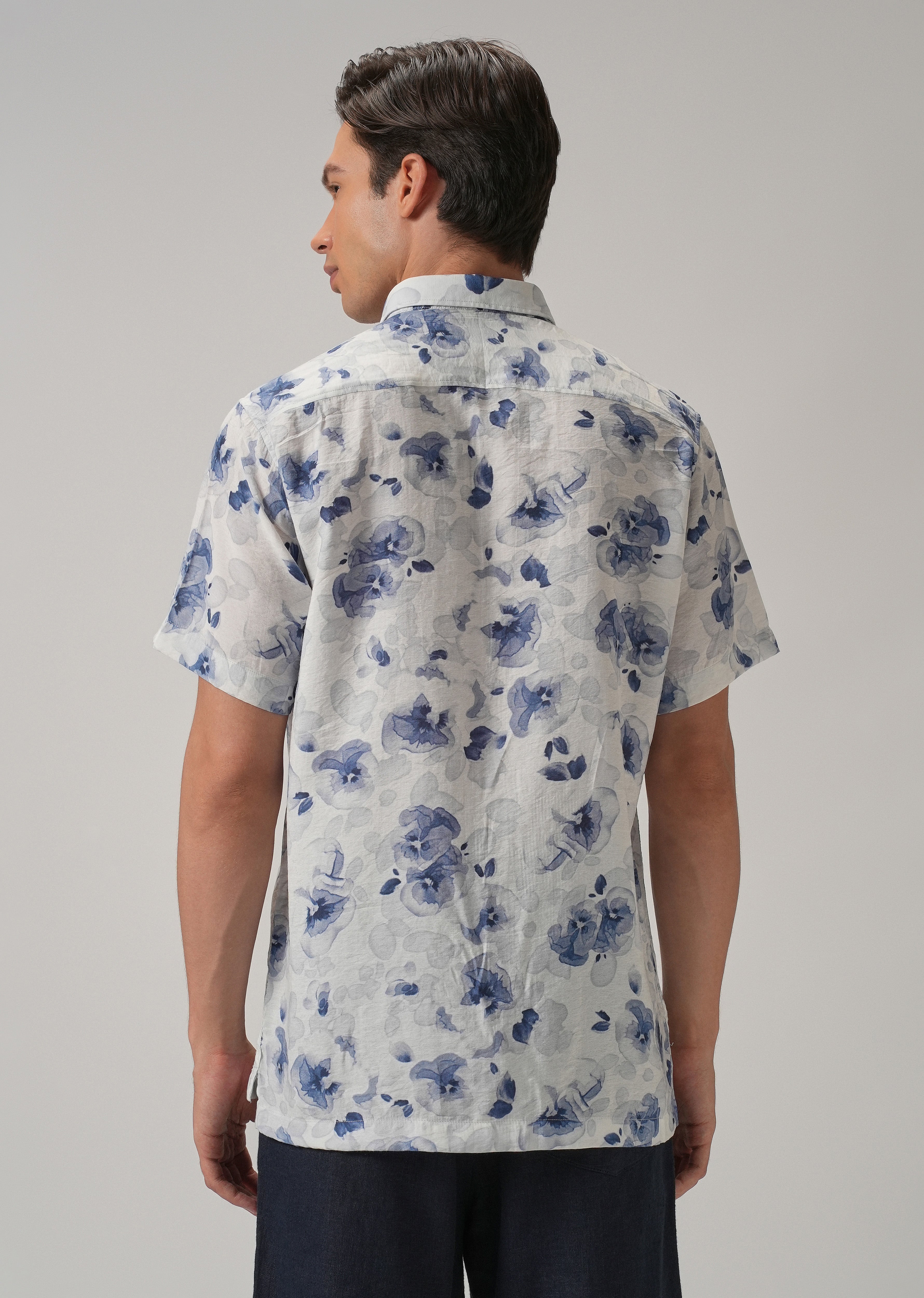 Wash Flora Printed Shirt