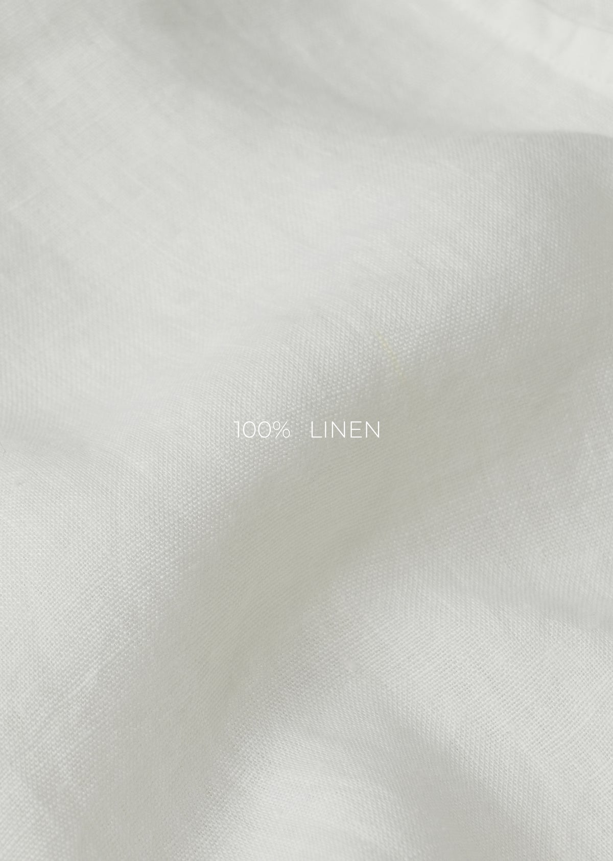 White 100% Pure Linen Shirt