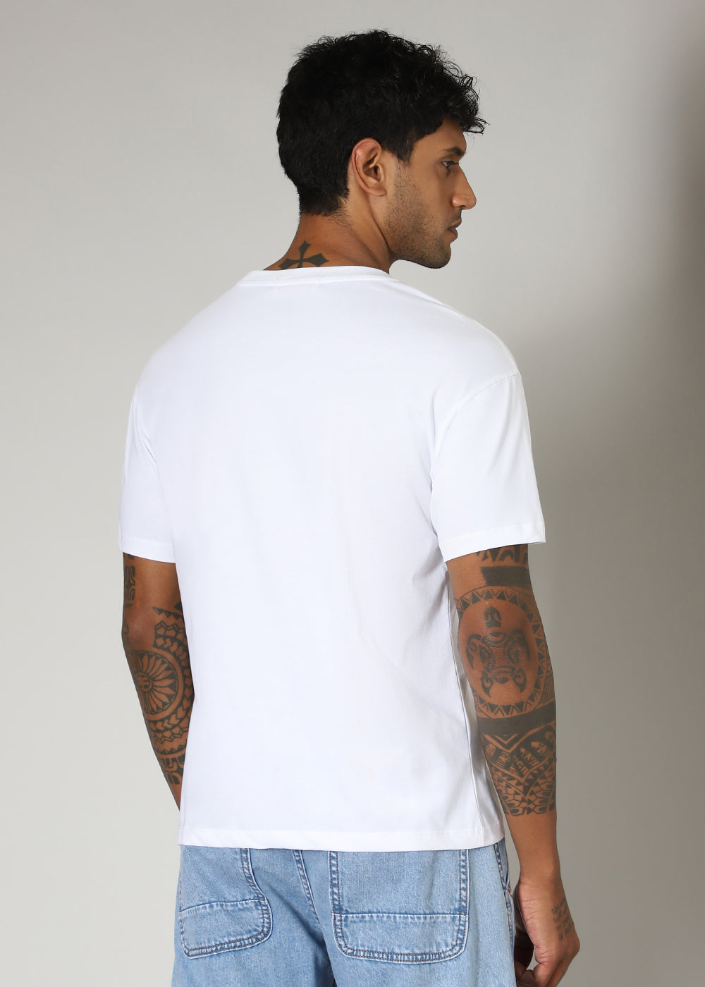 White Basic T-shirt
