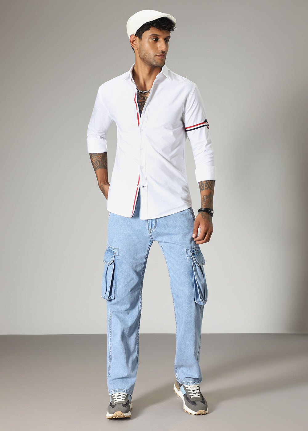 White Dolphin Oxford Shirt