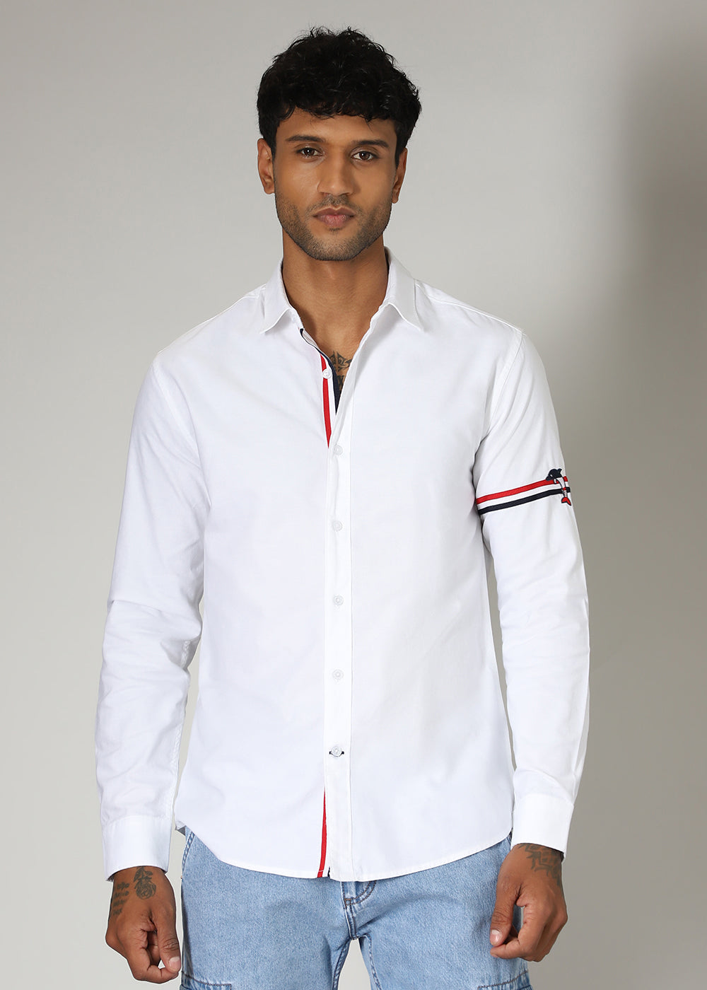 White Dolphin Oxford Shirt