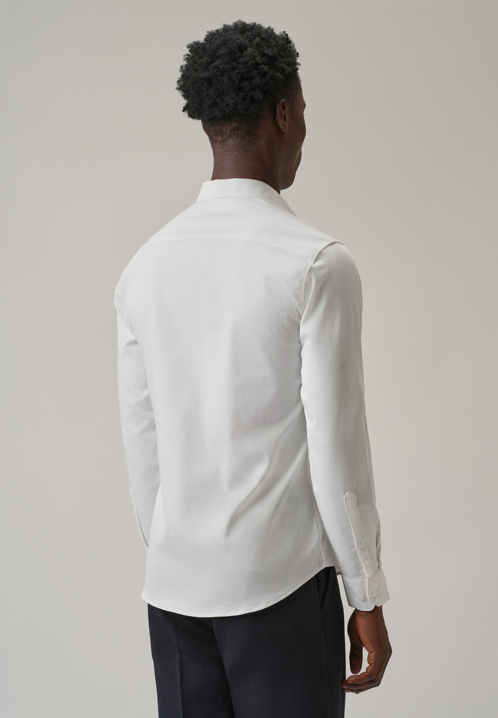 White Handcrafted Dragon Designer Shirt