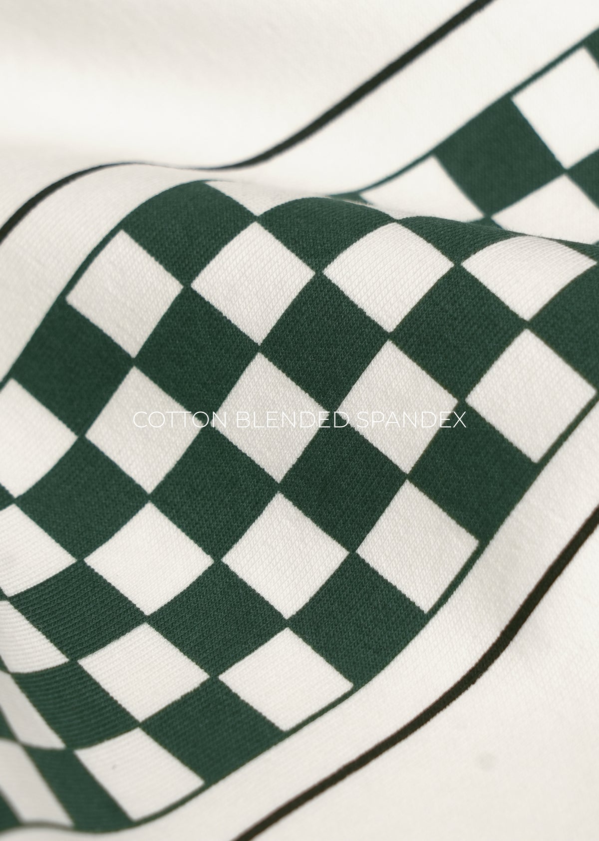 White Varsity V-Neck Polo