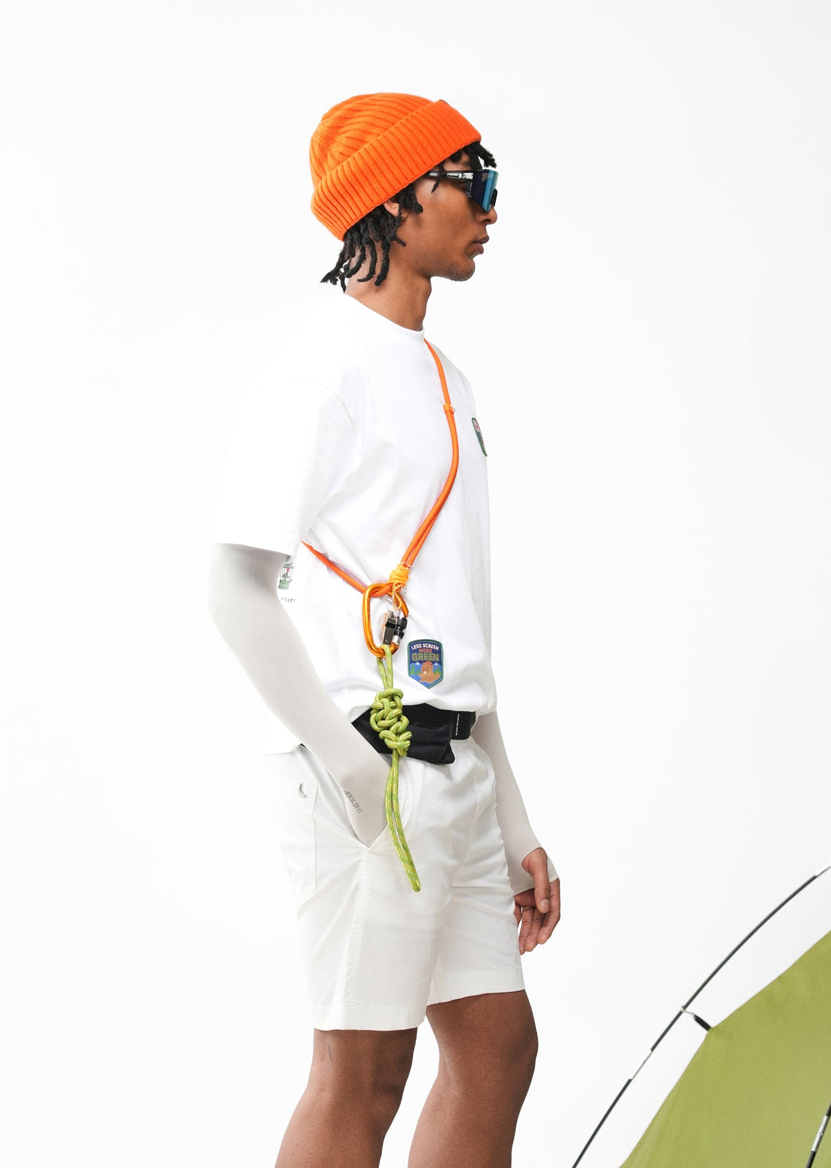 White Wander Essentials Graphic T-shirt