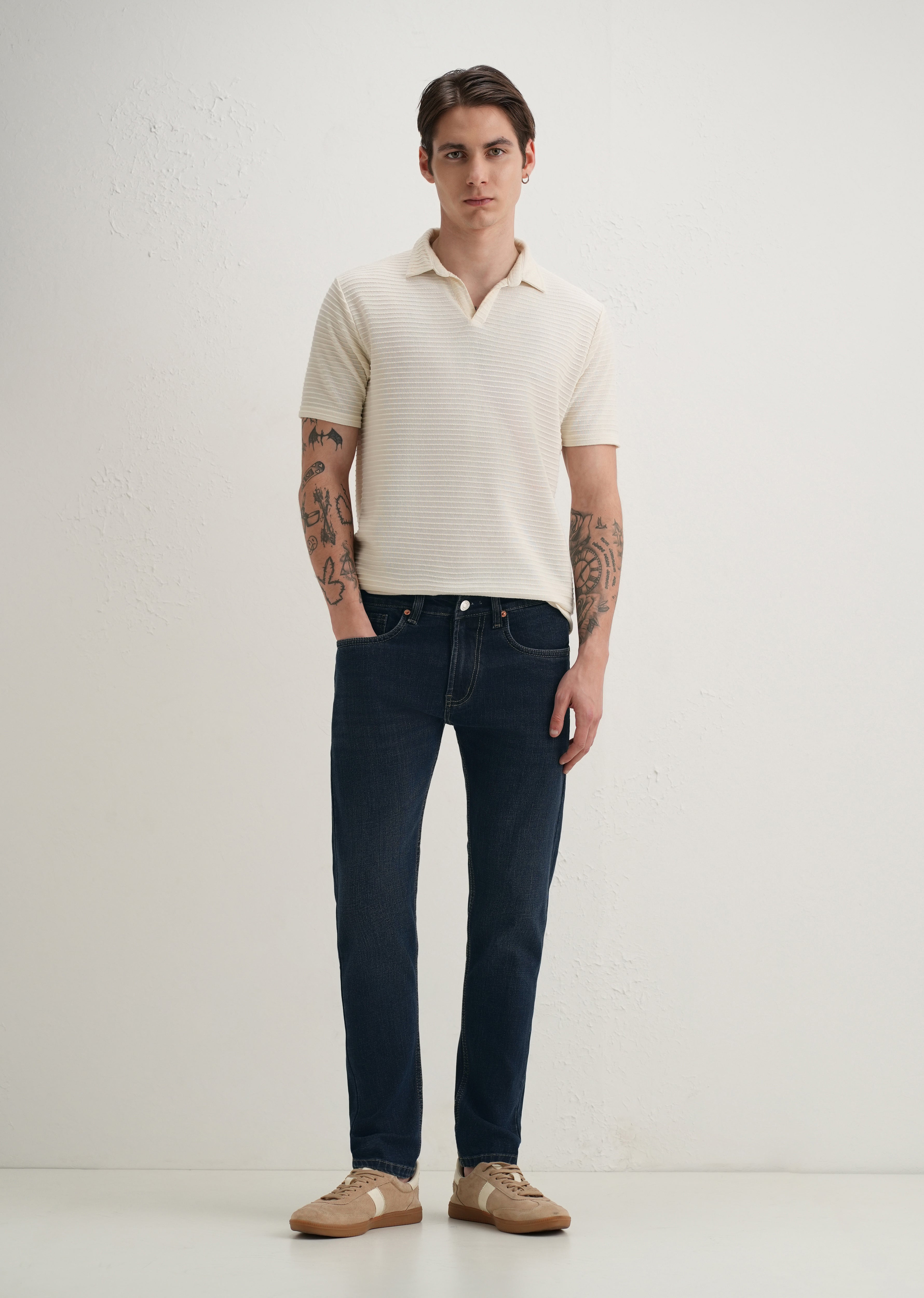 Zeel Blue Slim fit Jeans