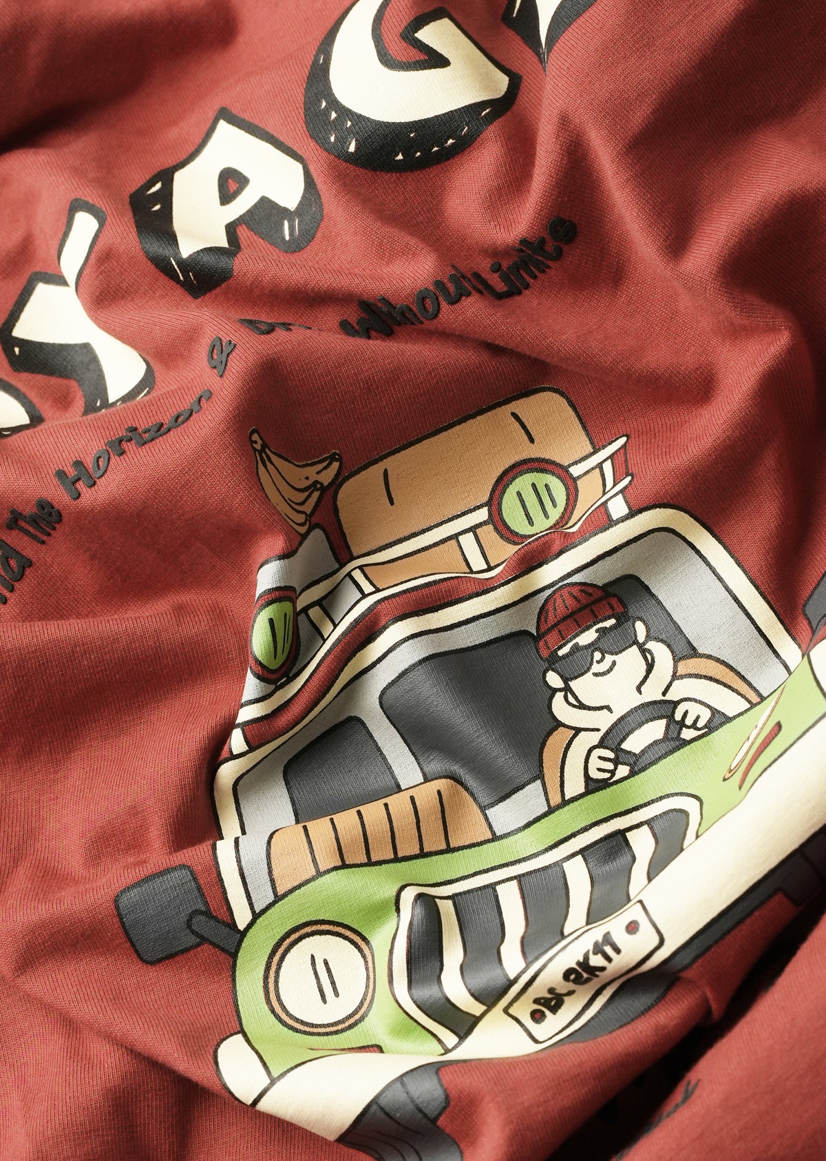 Red Voyage Graphic T-shirt