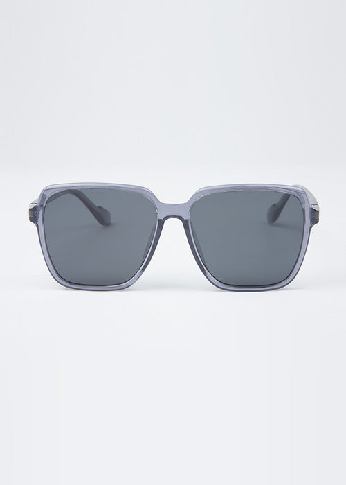 CrystalFrost Unisex Square Sunglasses