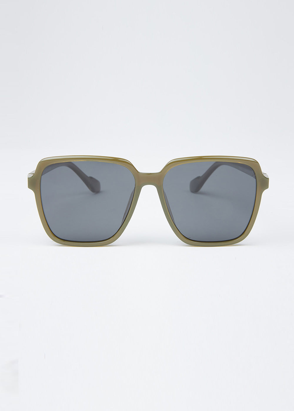 Olive Unisex Square Sunglasses