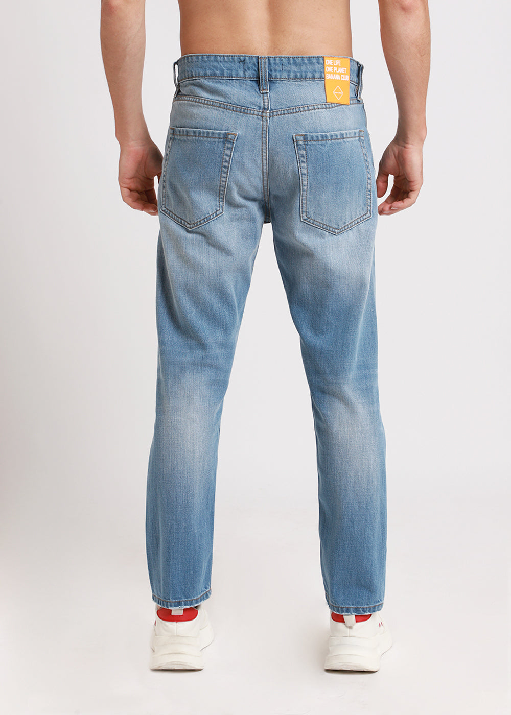 Sea Blue Slim fit Jeans