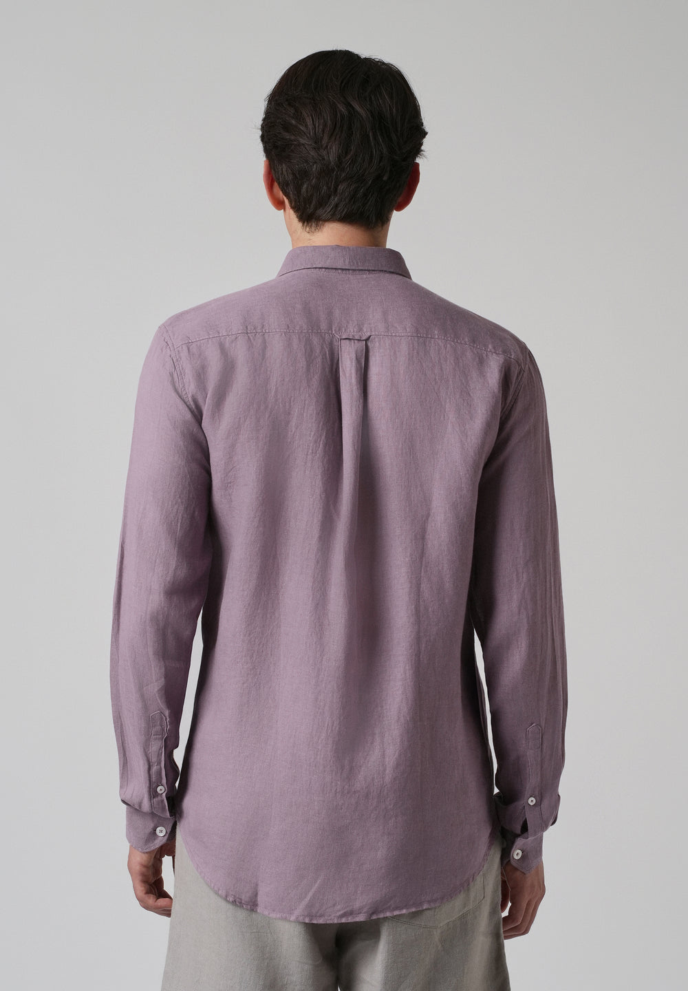 100% Pure Lavender Linen Shirt