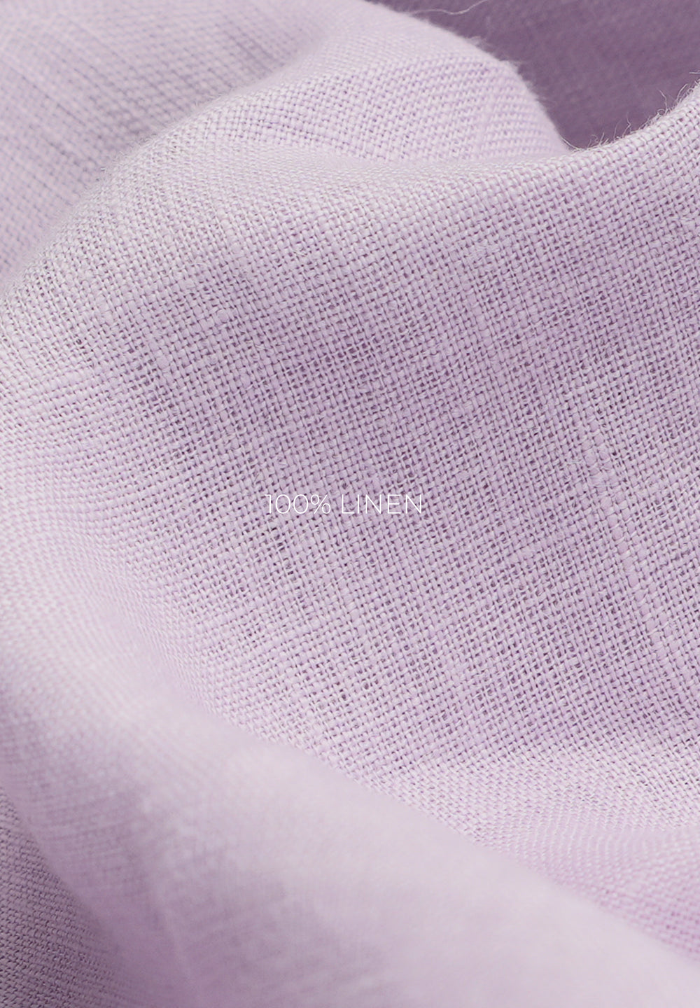 100% Pure Linen Lavender Shirt