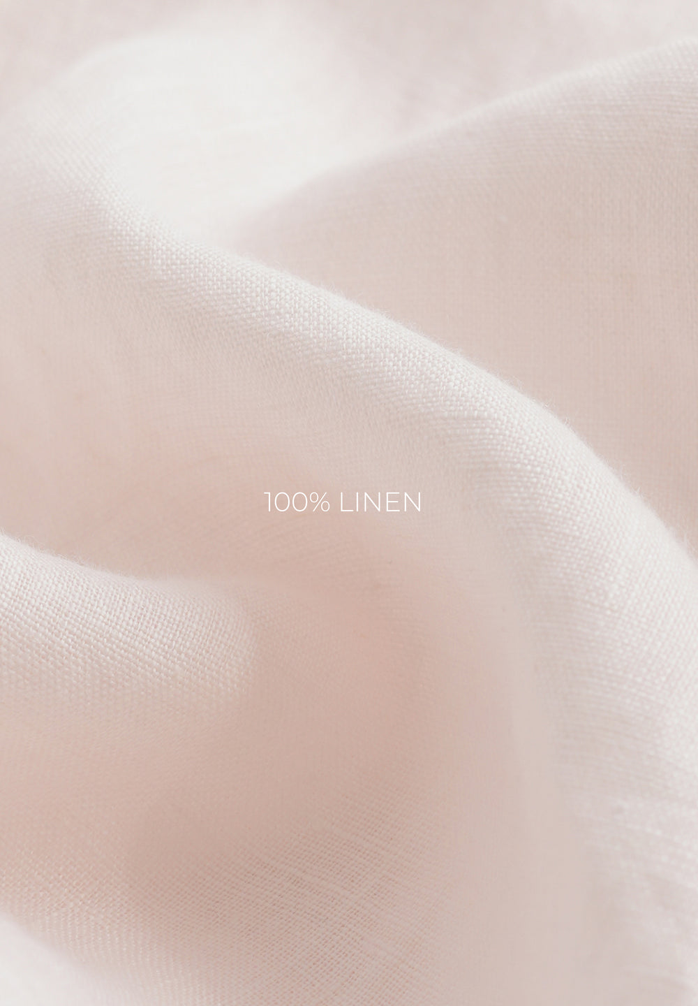 100% Pure Linen Light Pink Shirt