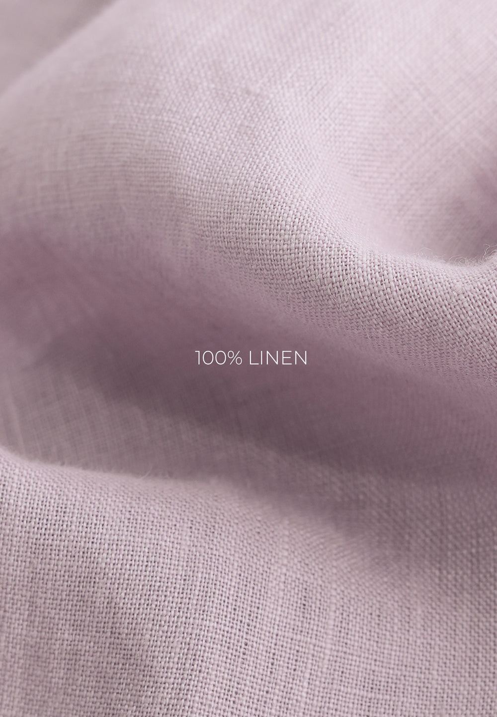 100% Pure Linen Lilac Shirt