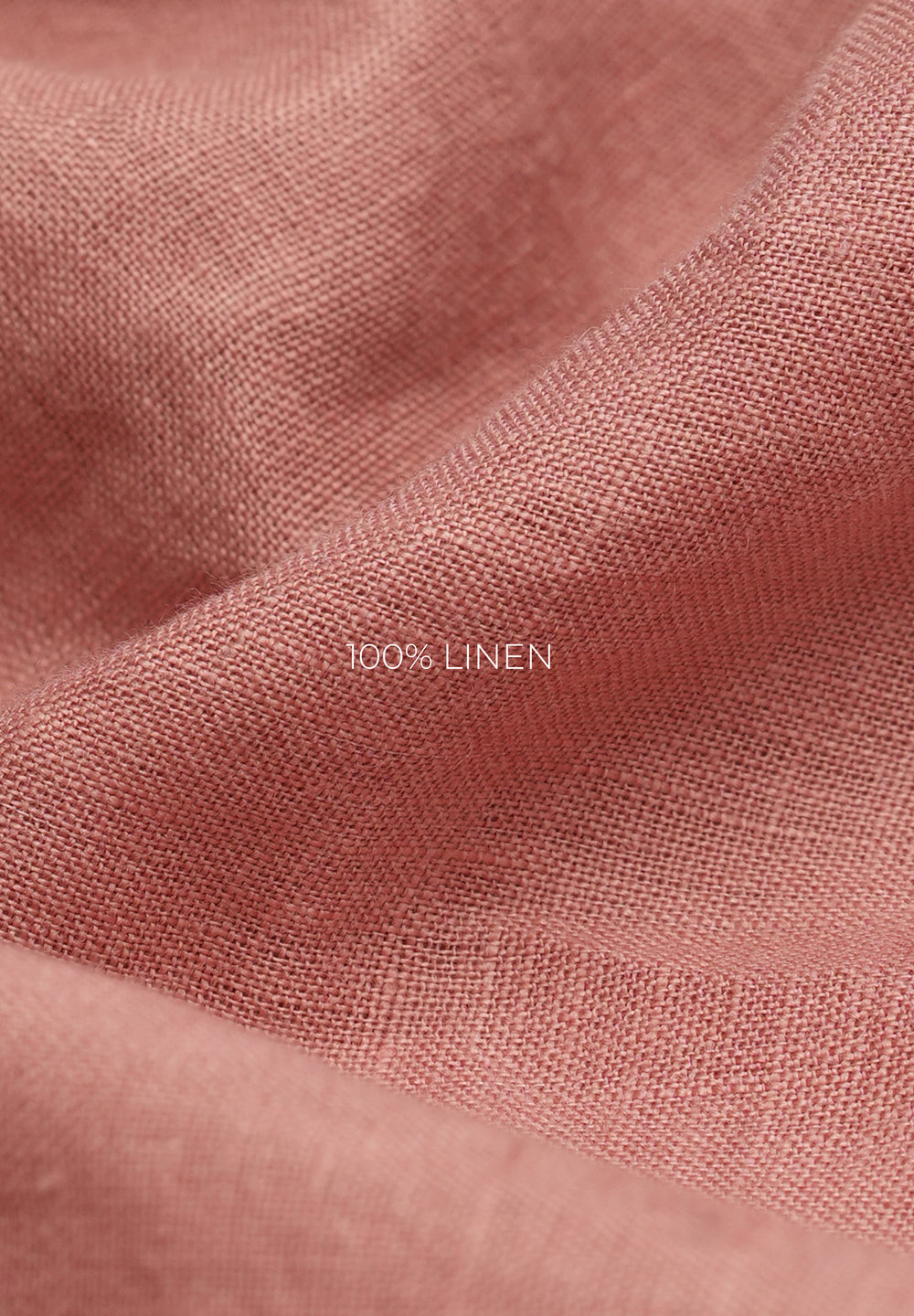 100% Pure Linen Peach Shirt
