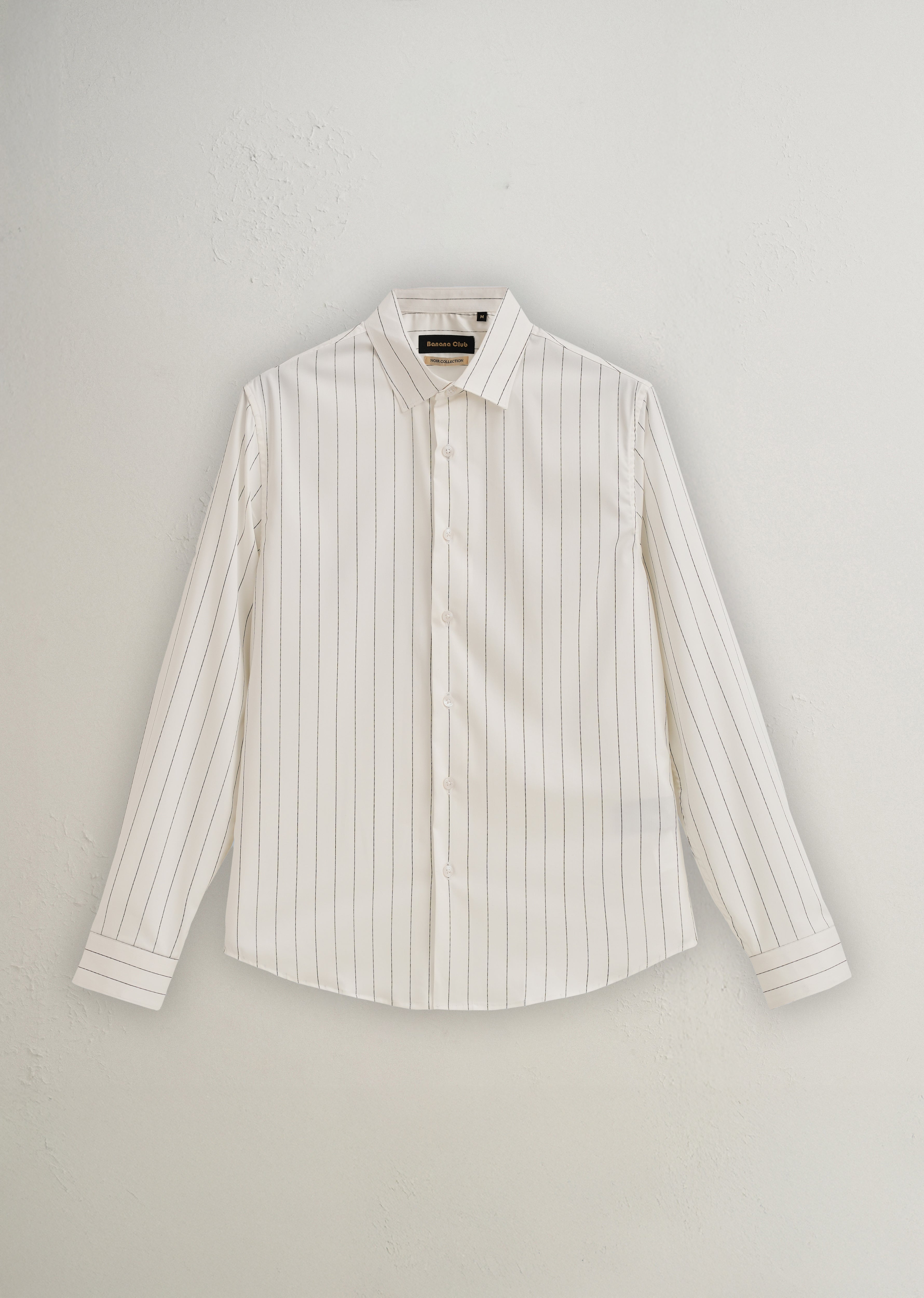 Off-White Vertical Stripe Shirt