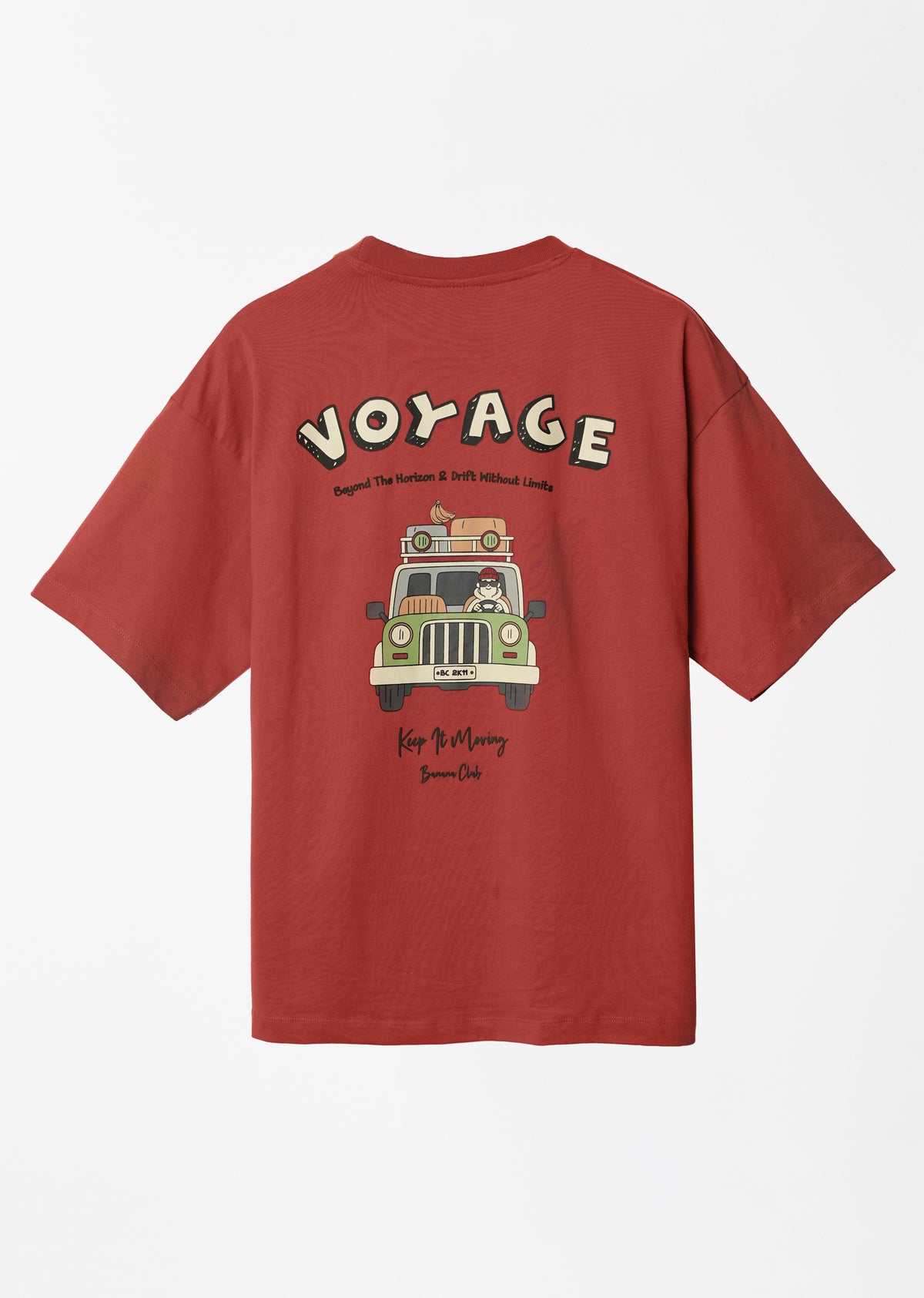 Red Voyage Graphic T-shirt