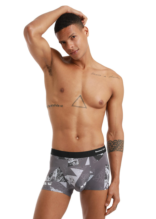 Geometric Print Low Rise Trunk