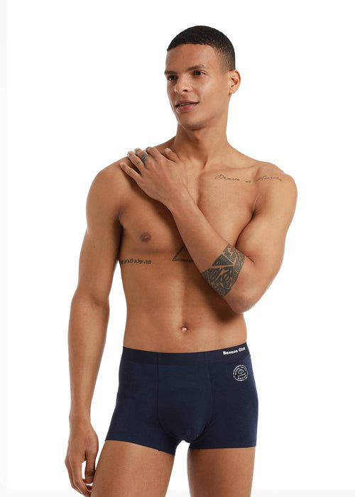 Navy Blue Low Rise Trunk