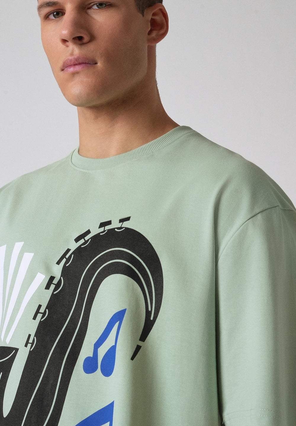 Mint Green Oversized T-shirt