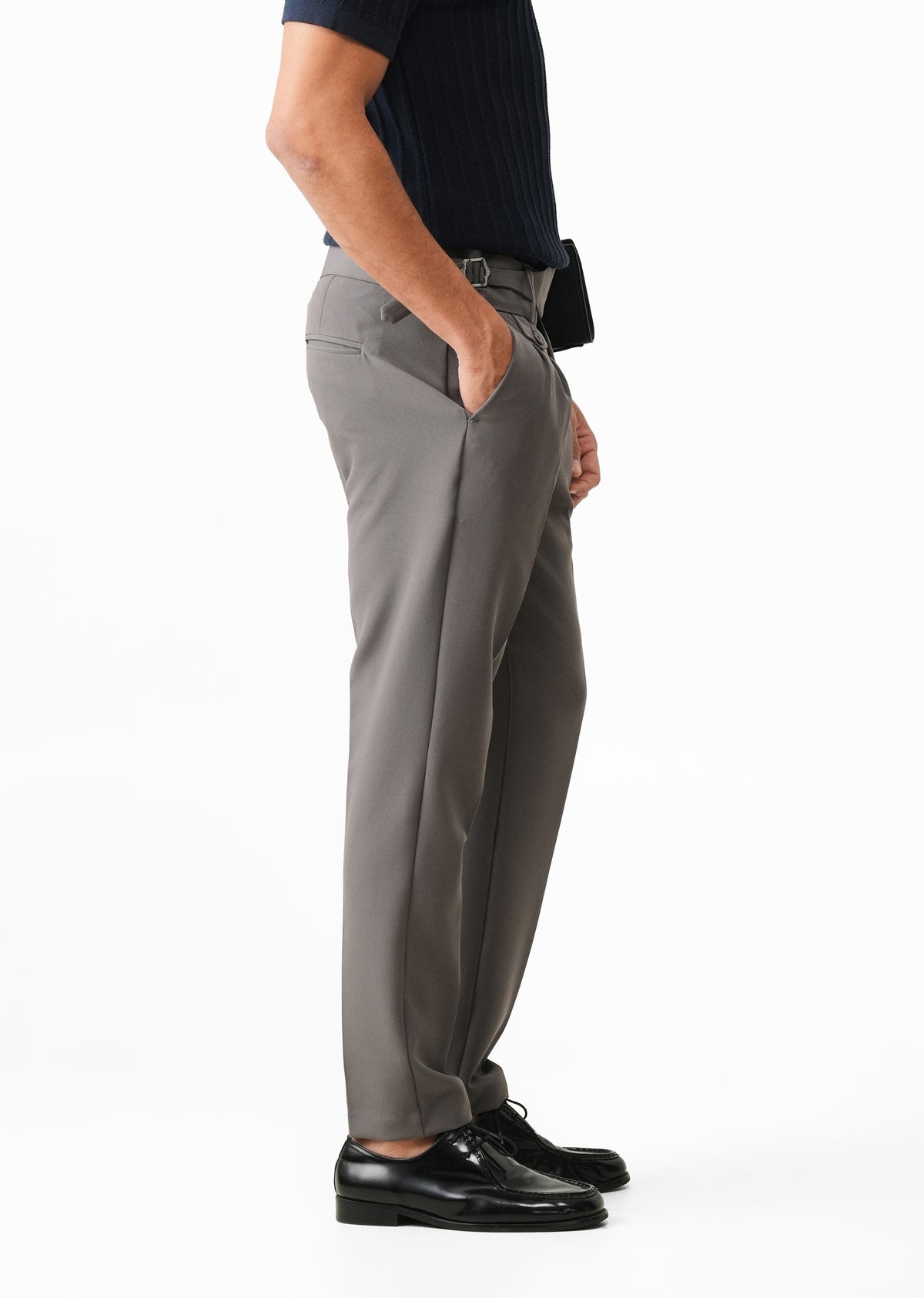 Slate Grey Gurkha Trousers