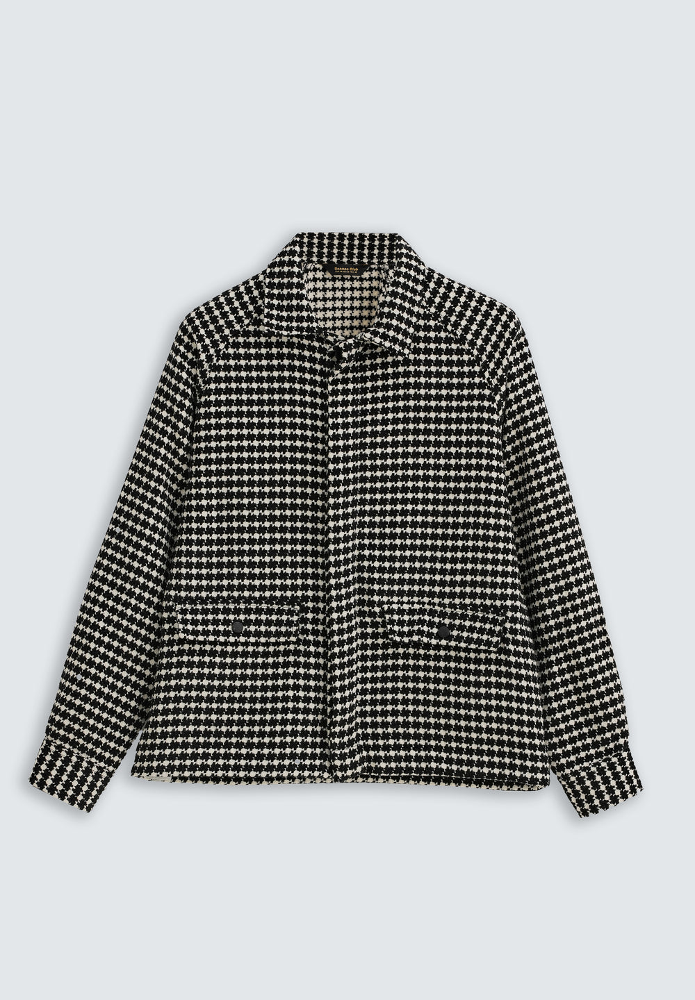 Classic Black Houndstooth Shacket